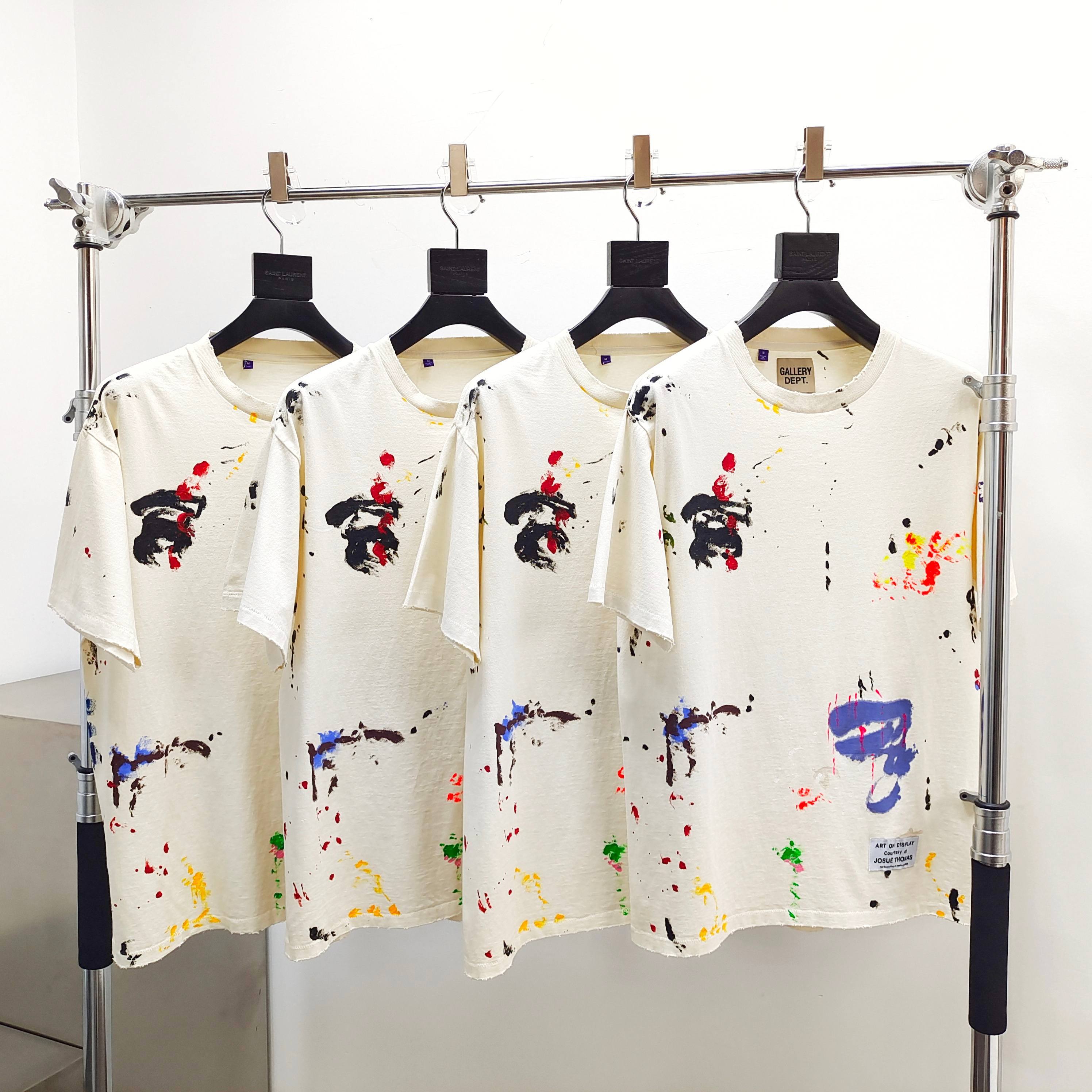 GD Art On Display / Josue Thomas Hand-Painted Tee #B4423