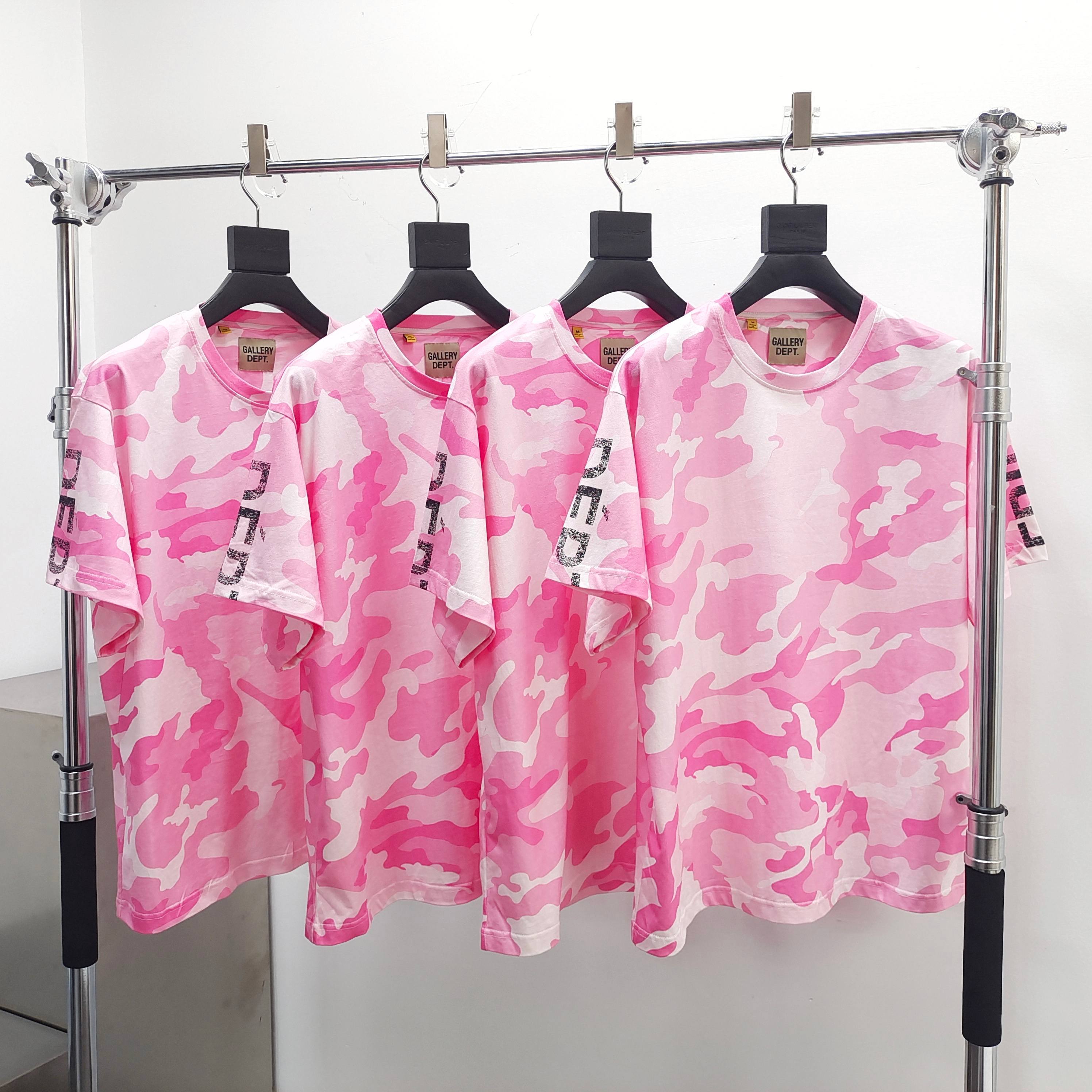 GD French Collector Tee Pink Camo #B4482-GD