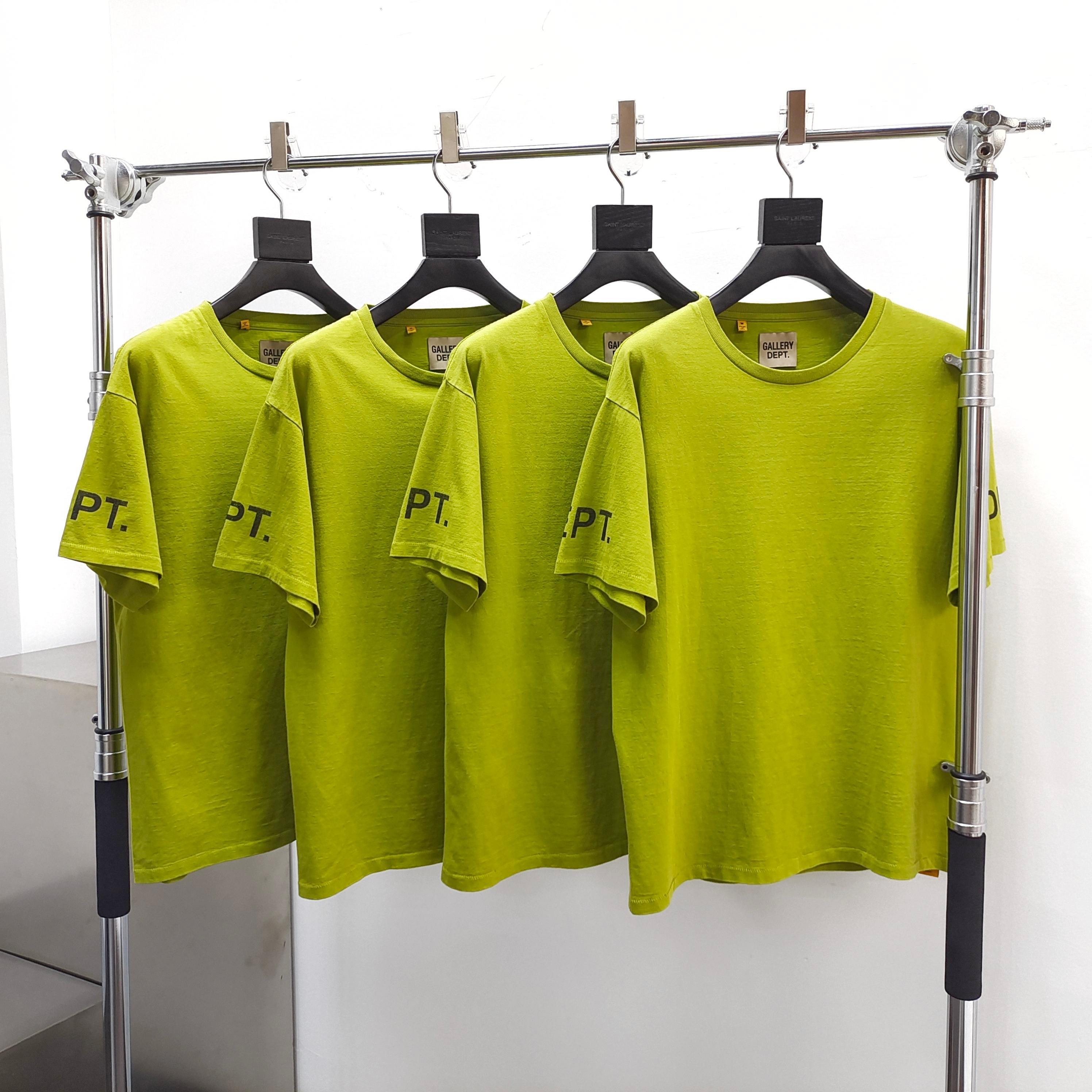 GD French Collector Tee Mustard / Green #B4490-GD