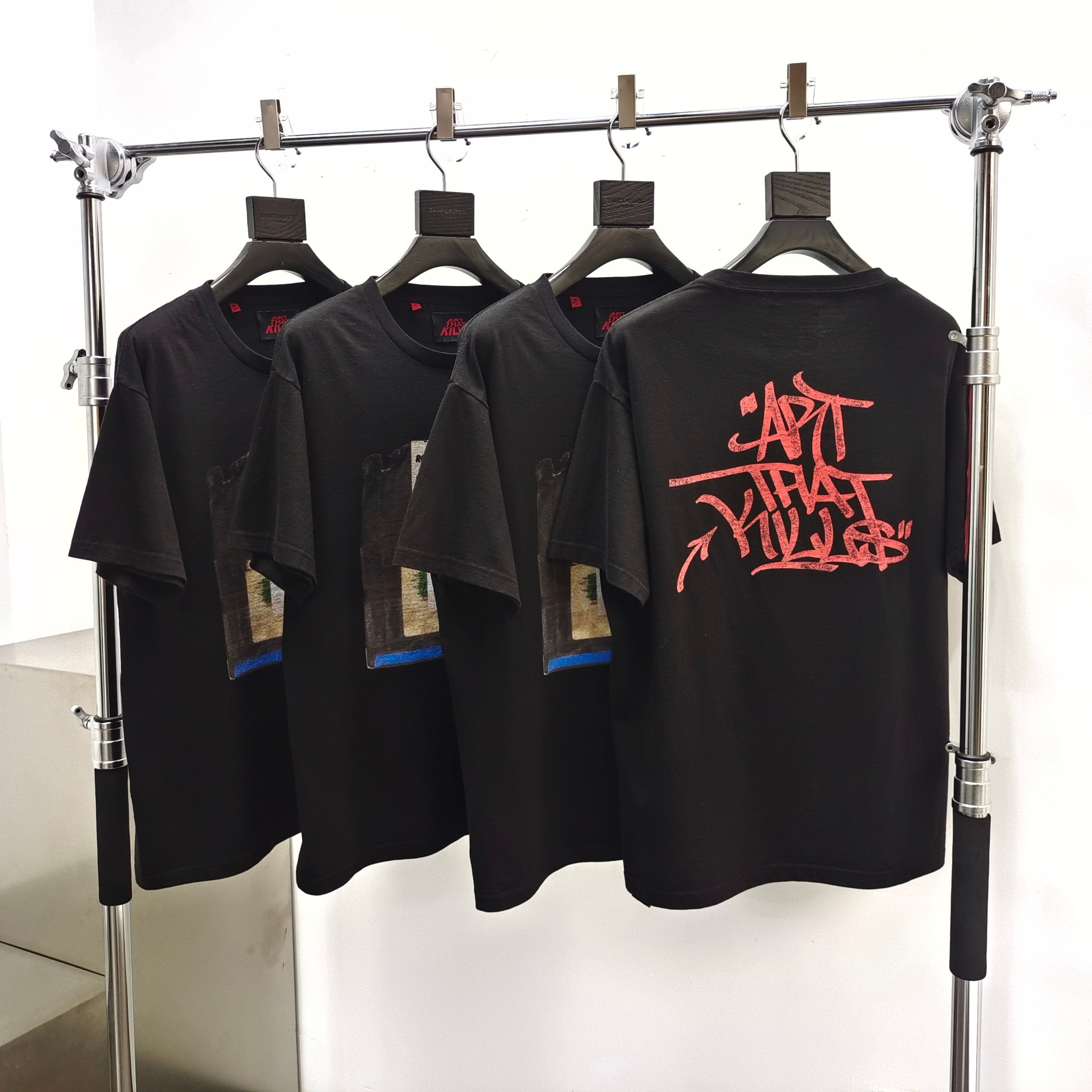 GD ATK Floppy Tee Vintage Black #B4505