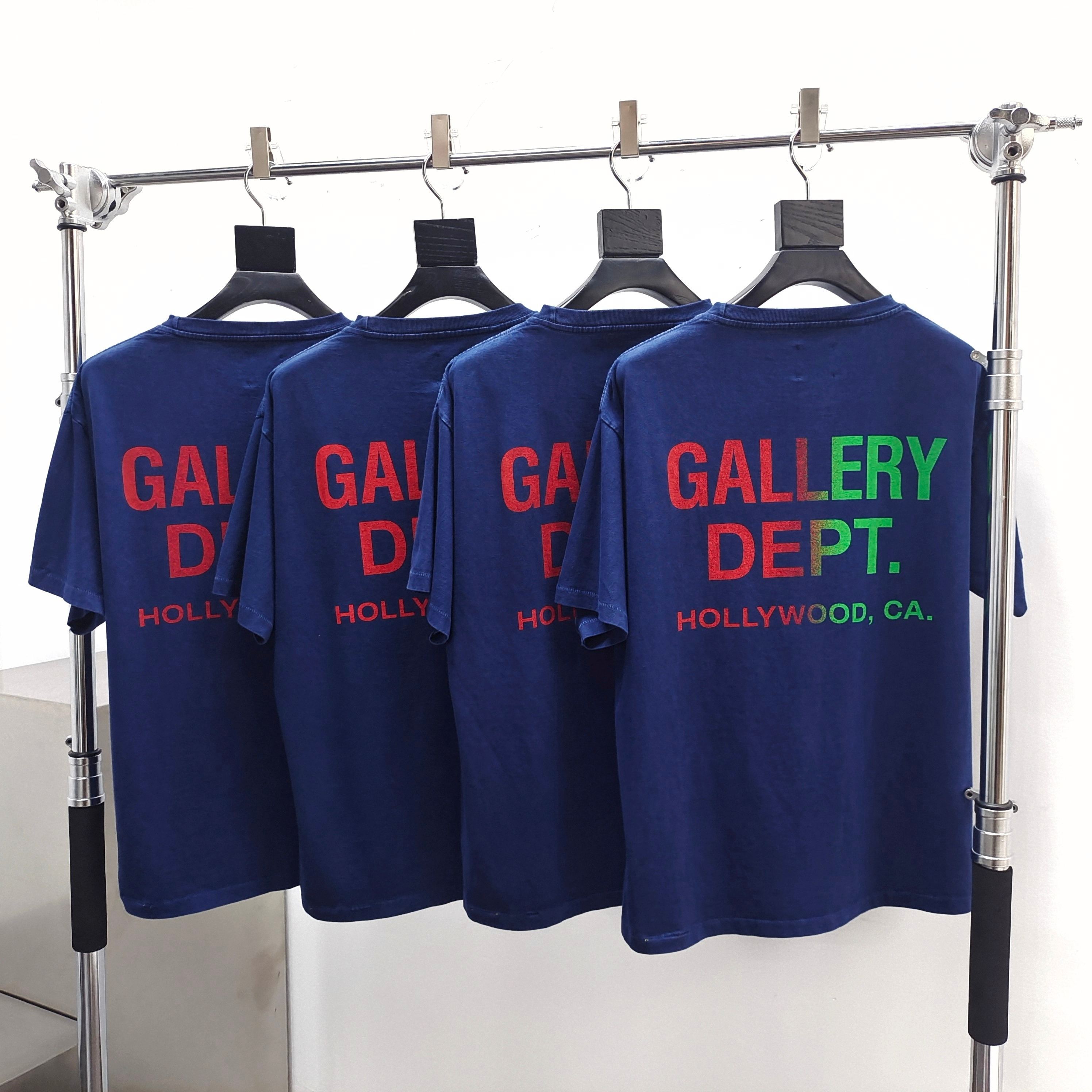GD Gallery Dept. Hollywood Ca Logo Tee Navy / Gradient #B4291