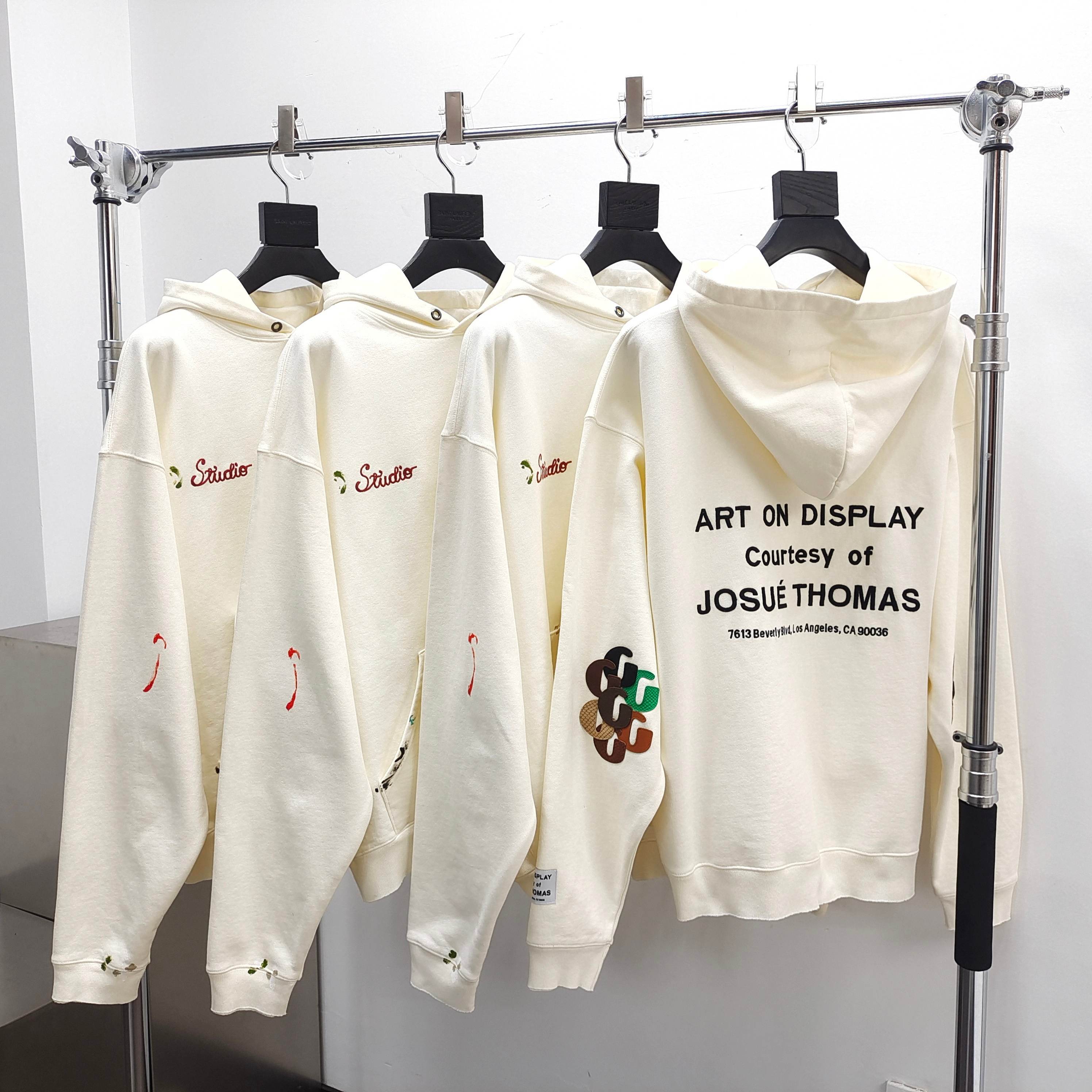 GD Studio Hoodie Light Archival White #B4343