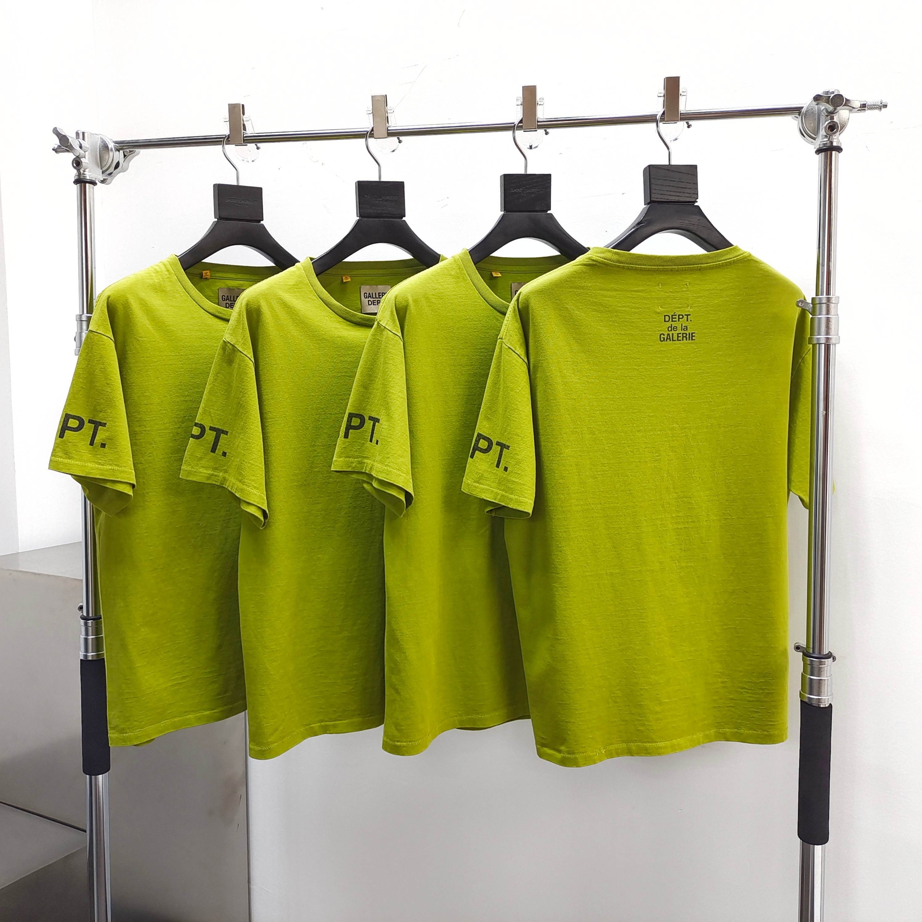 GD French Collector Tee Mustard / Green #B4490-GD