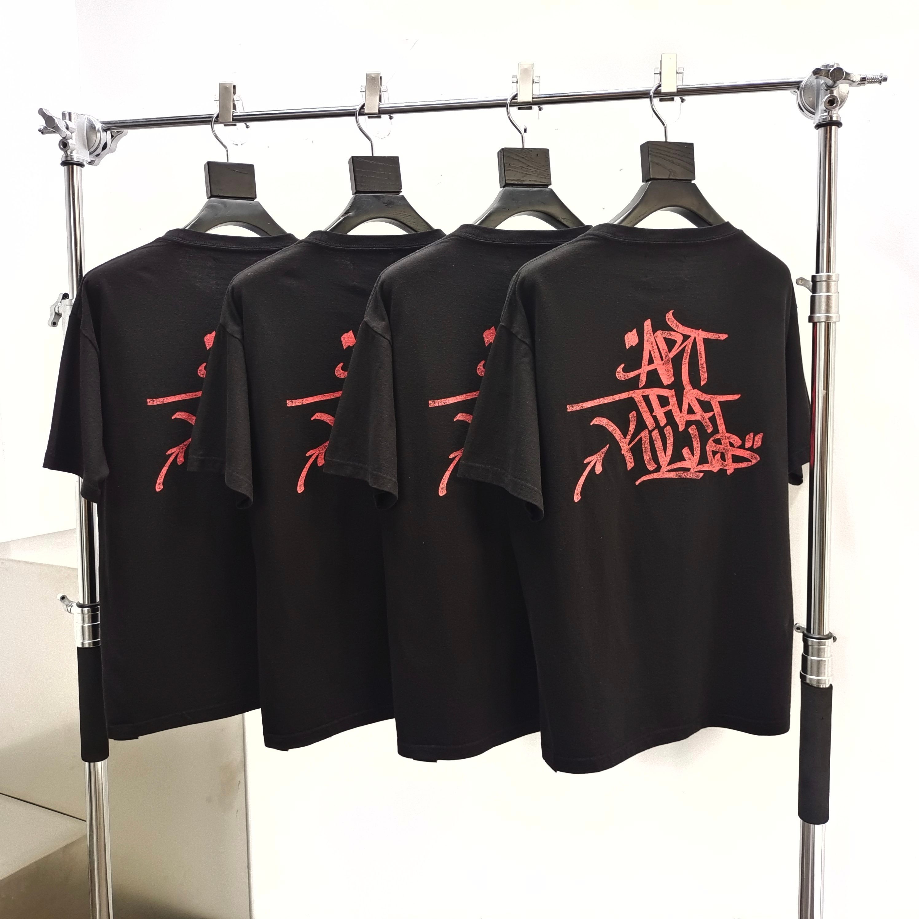 GD ATK Floppy Tee Vintage Black #B4505