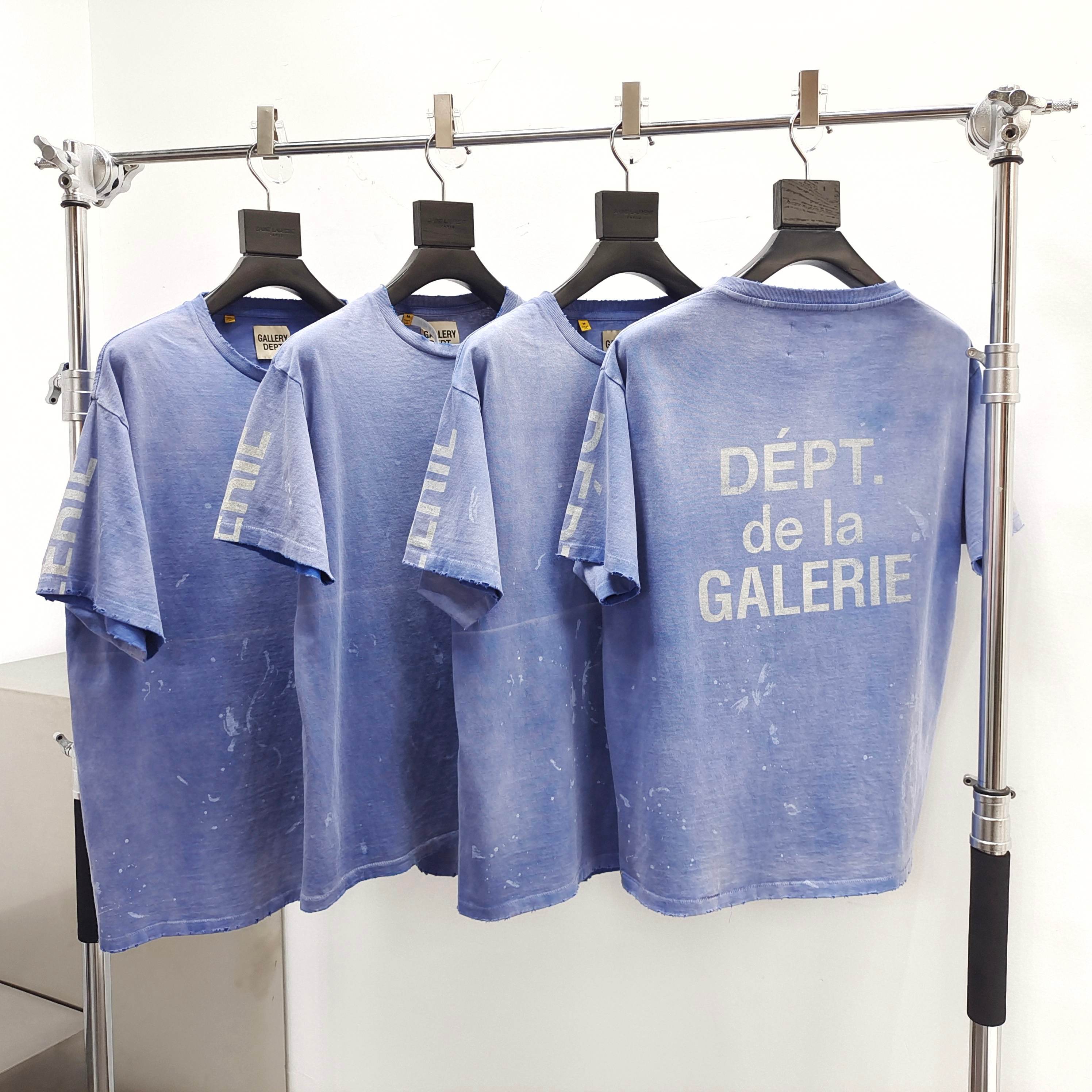 GD Painted French Collector Tee Navy / Blue #B4507-GD