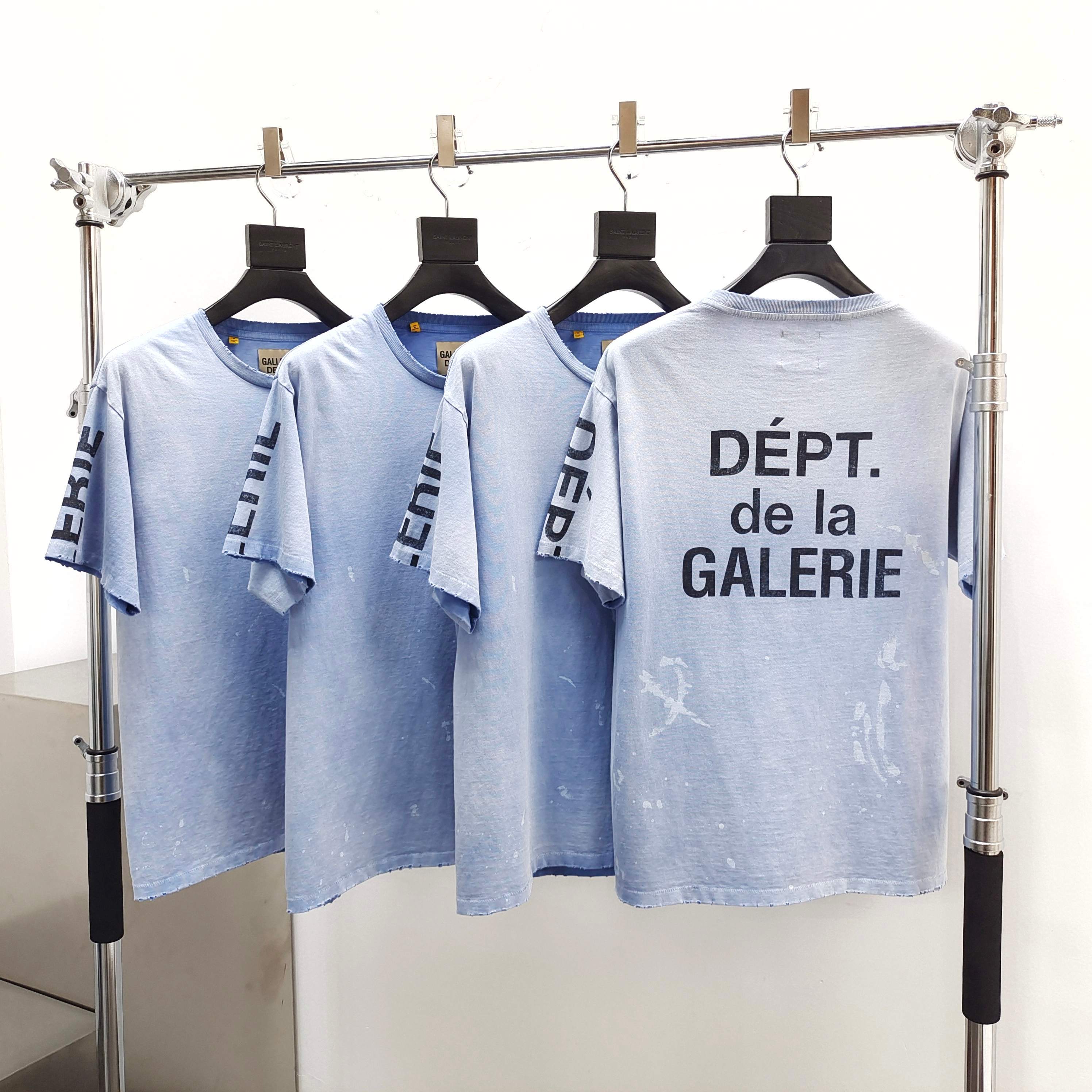 GD Painted French Collector Tee Light Blue #B4508-GD
