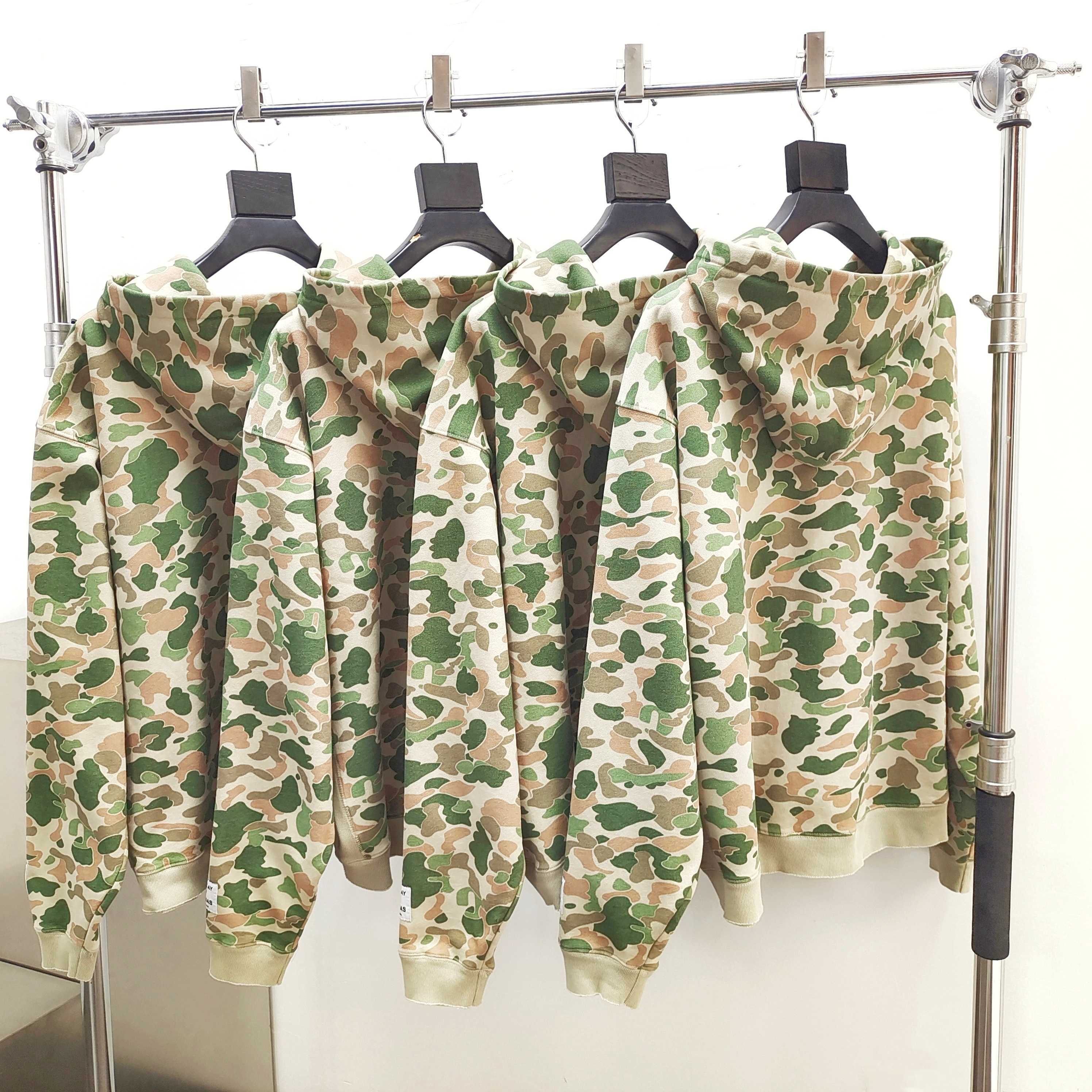 GD Dept. De La Galerie Hoodie / Erdl Camo Zip Hoodie #B4372