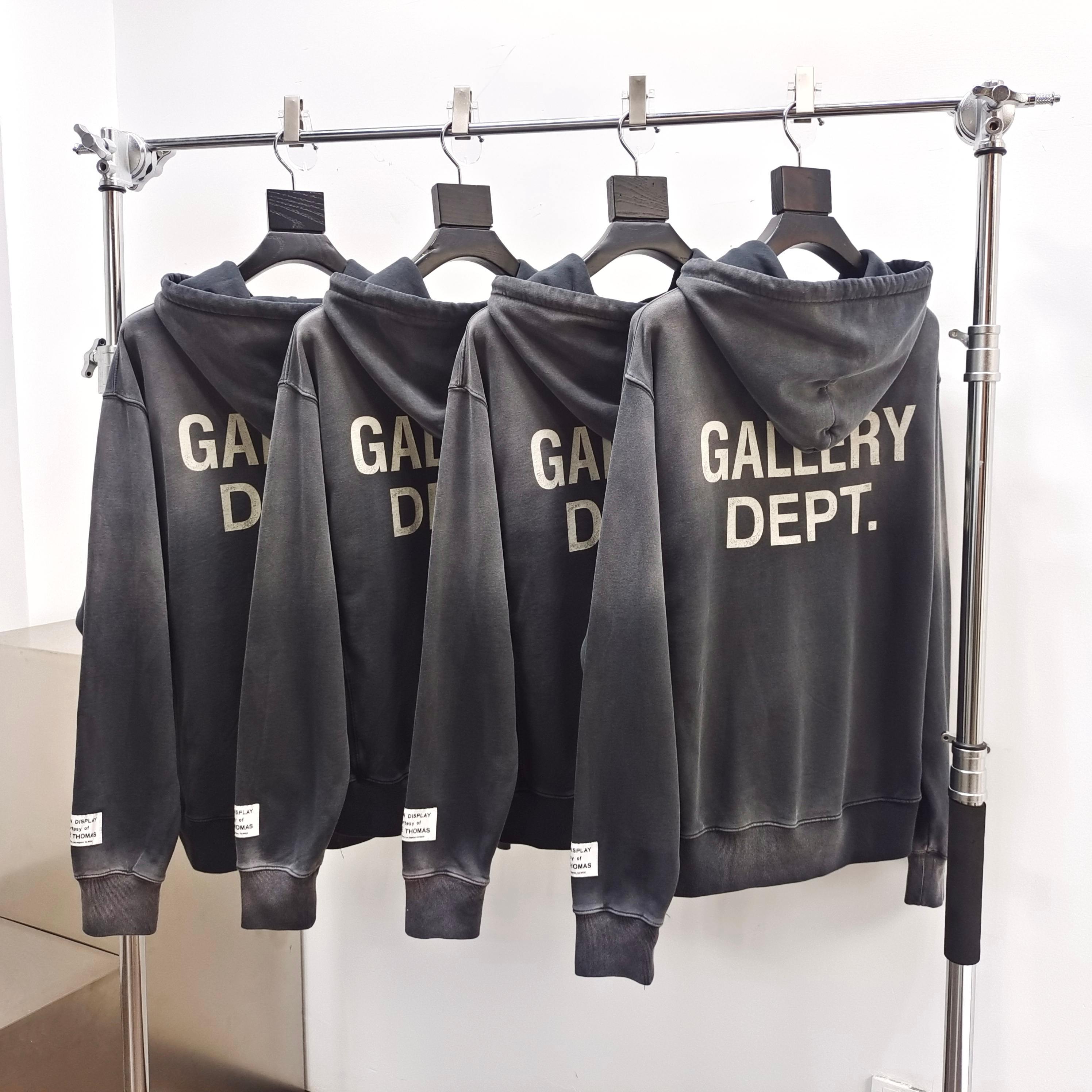 GD Studio Hoodie / Art On Display Hoodie Washed Black #B4385