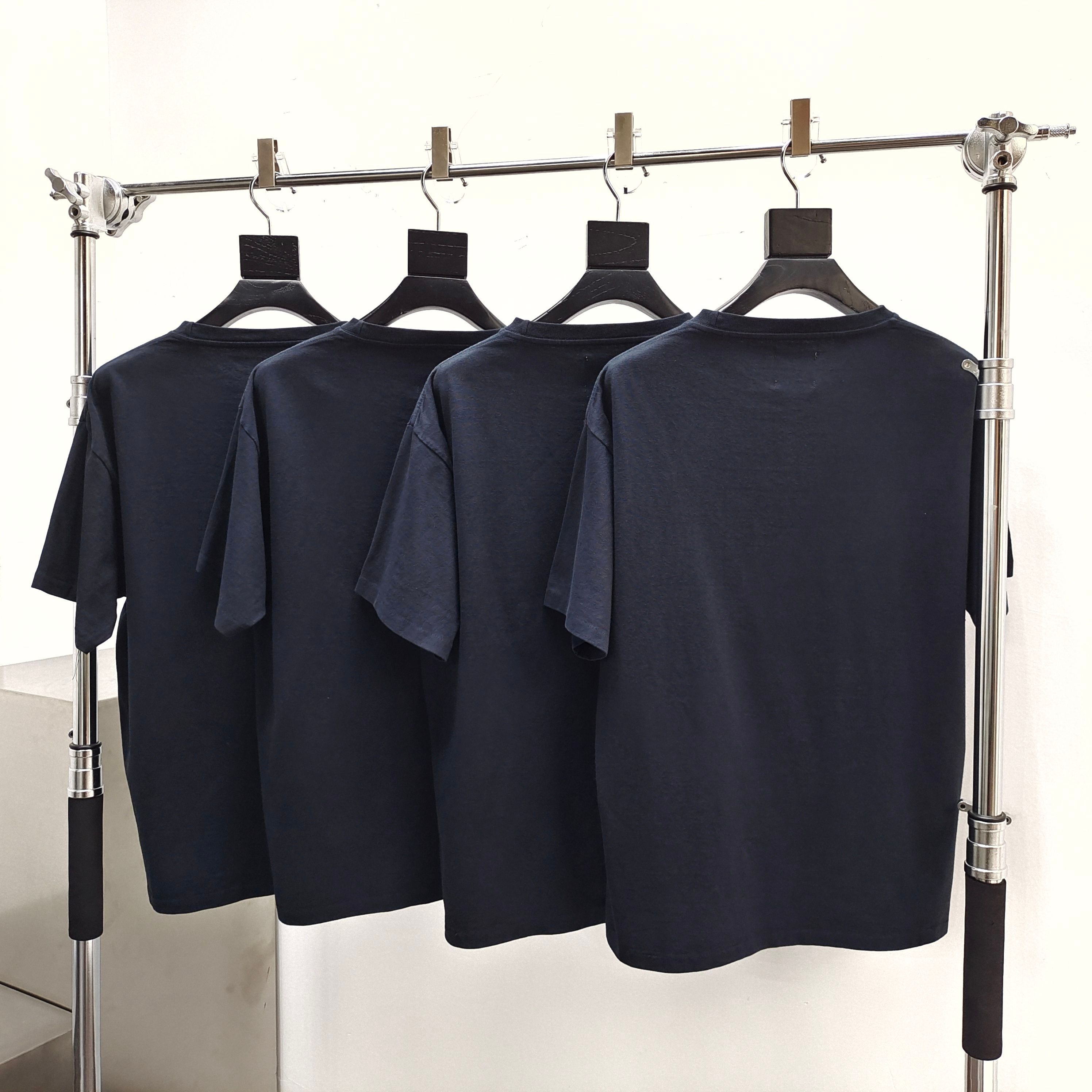 GD French Logo Lux Tee Washed Black #B4408