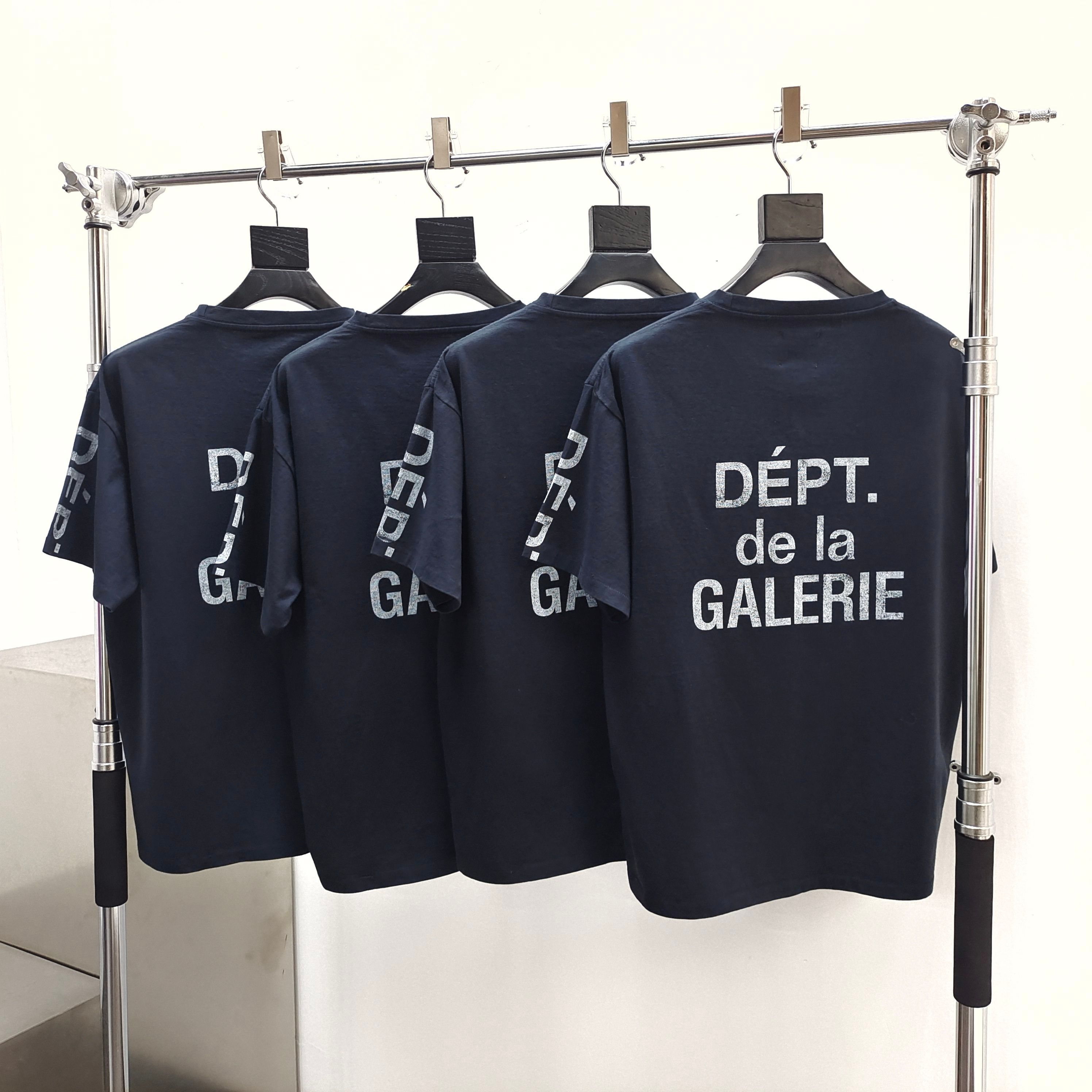 GD French Collector Tee Washed Black #B4413