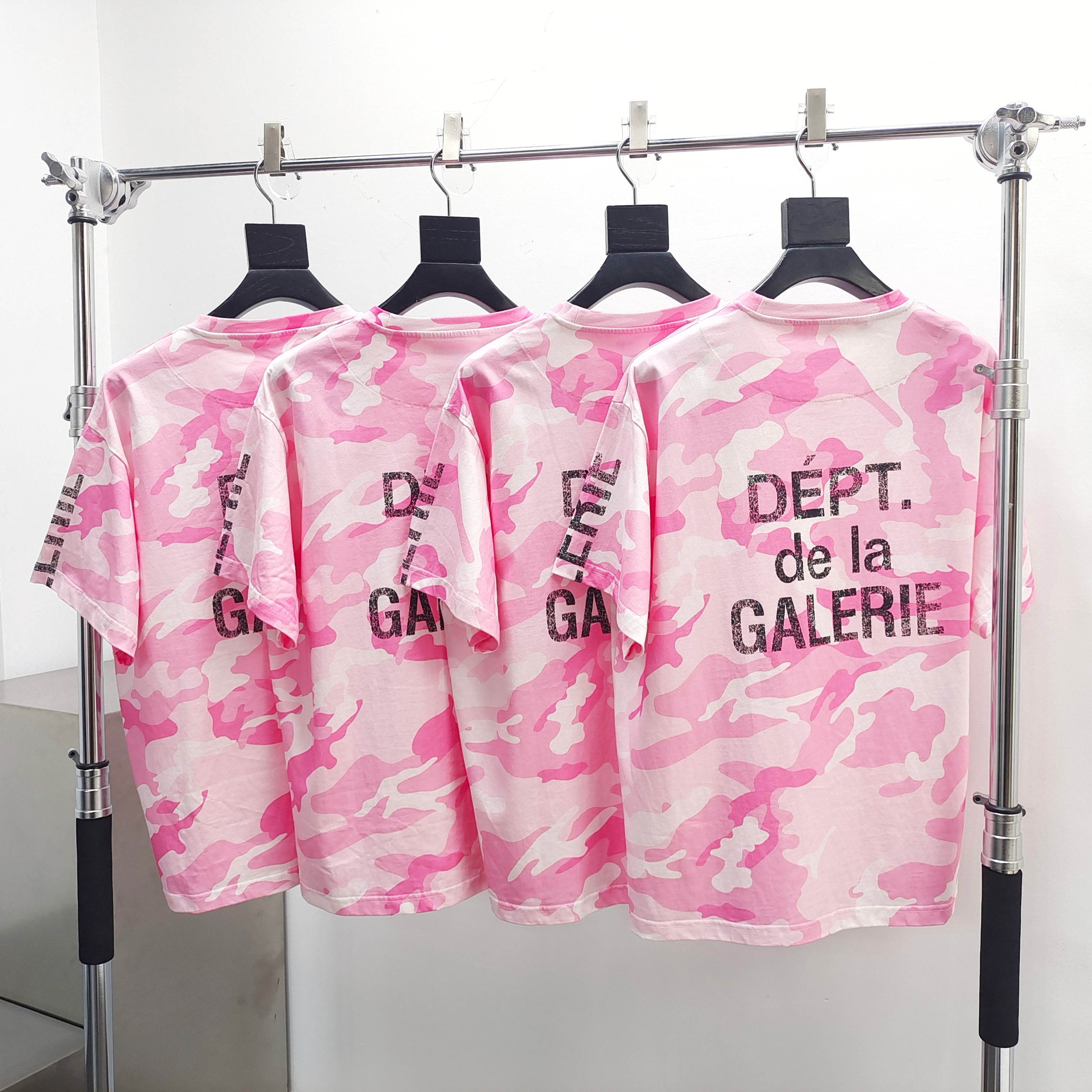 GD French Collector Tee Pink Camo #B4482-GD