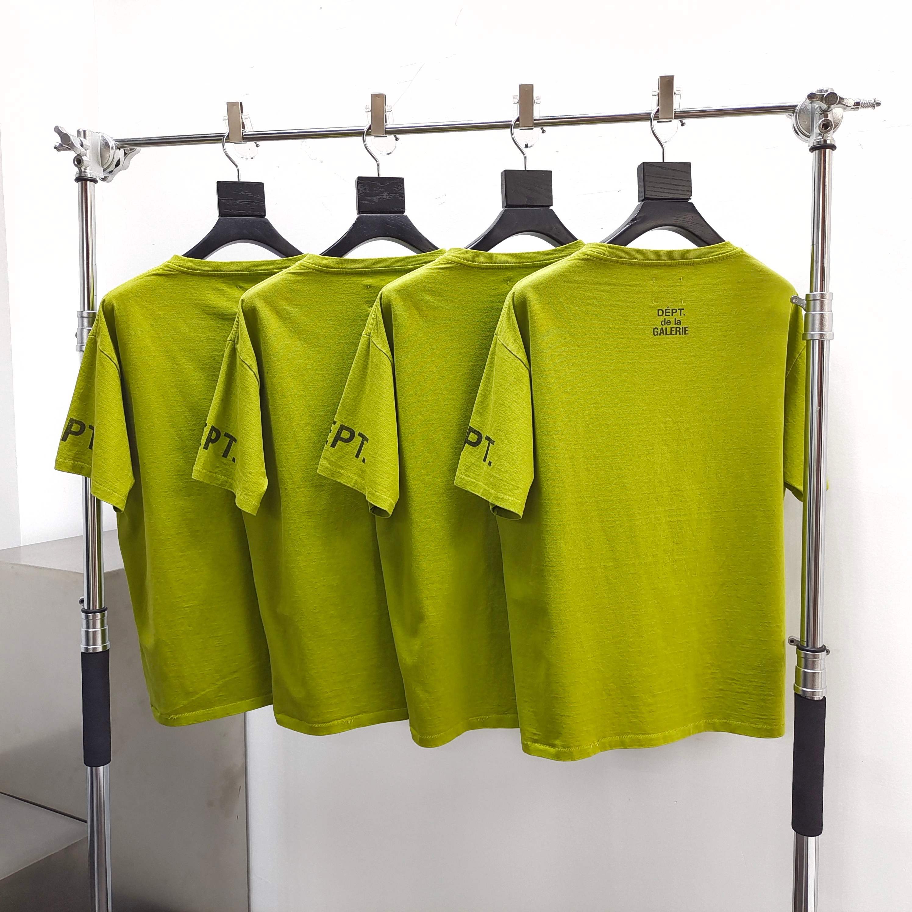 GD French Collector Tee Mustard / Green #B4490-GD