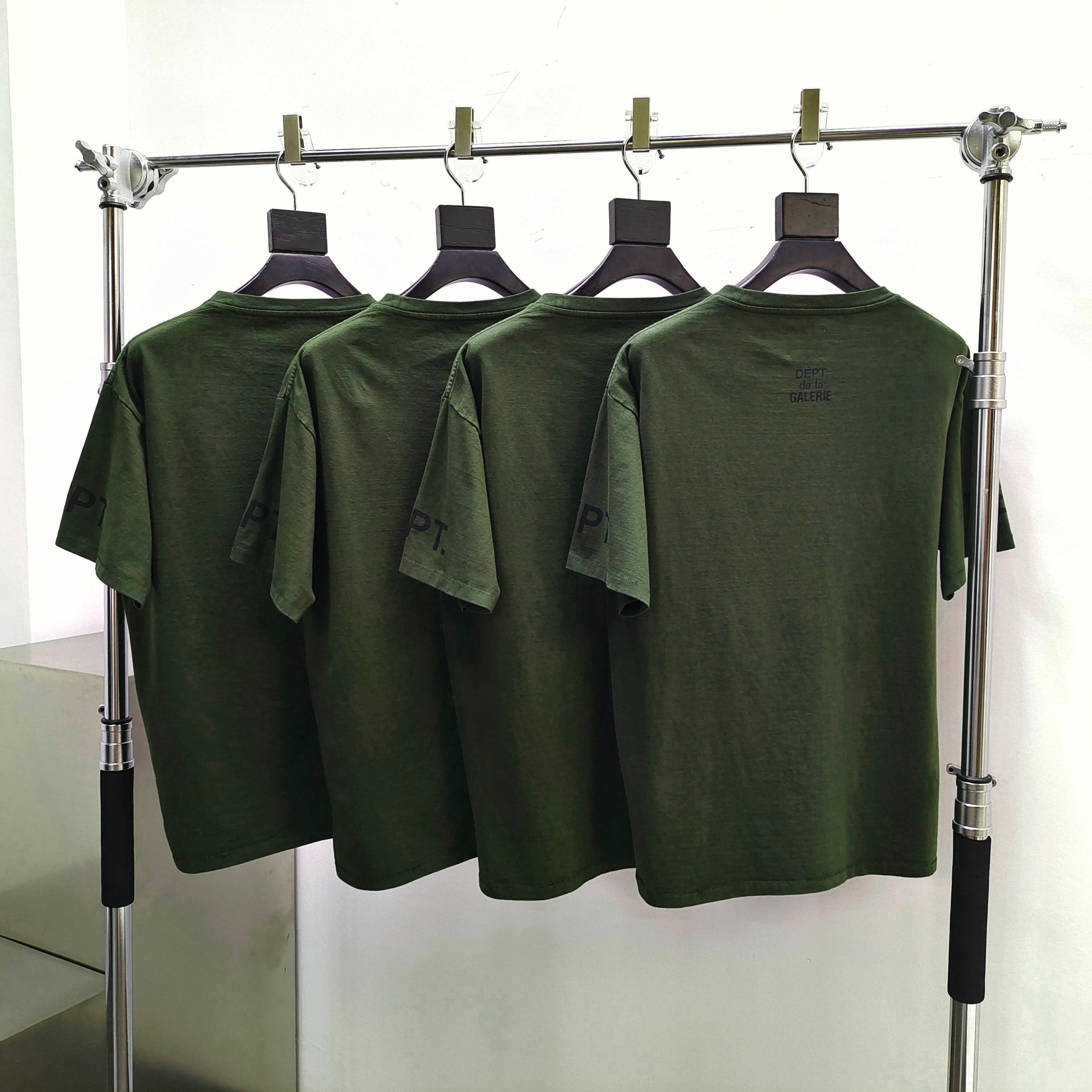 GD French Collector Tee Dark Green #B4498-GD