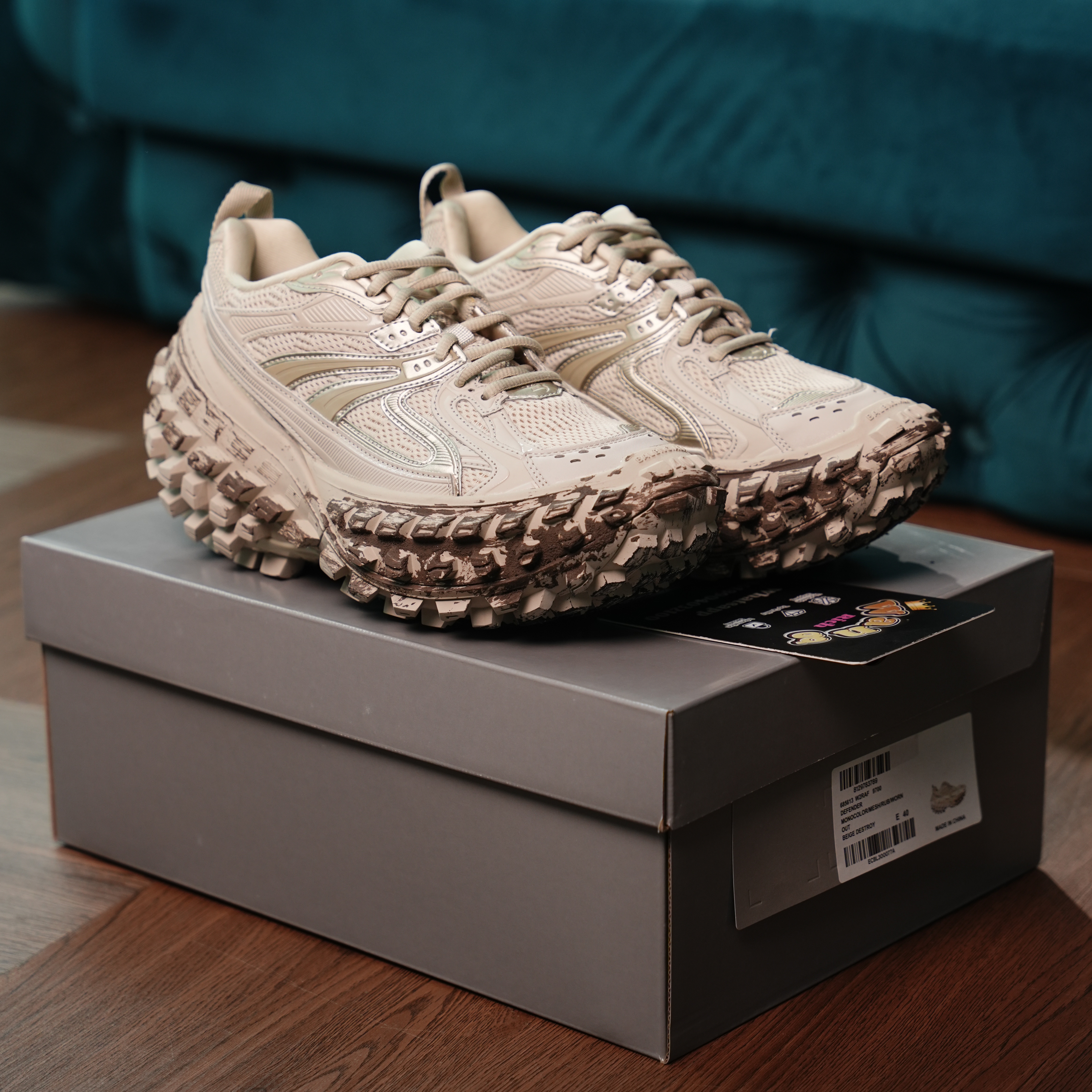 Balenciaga Defender Beige Graffiti