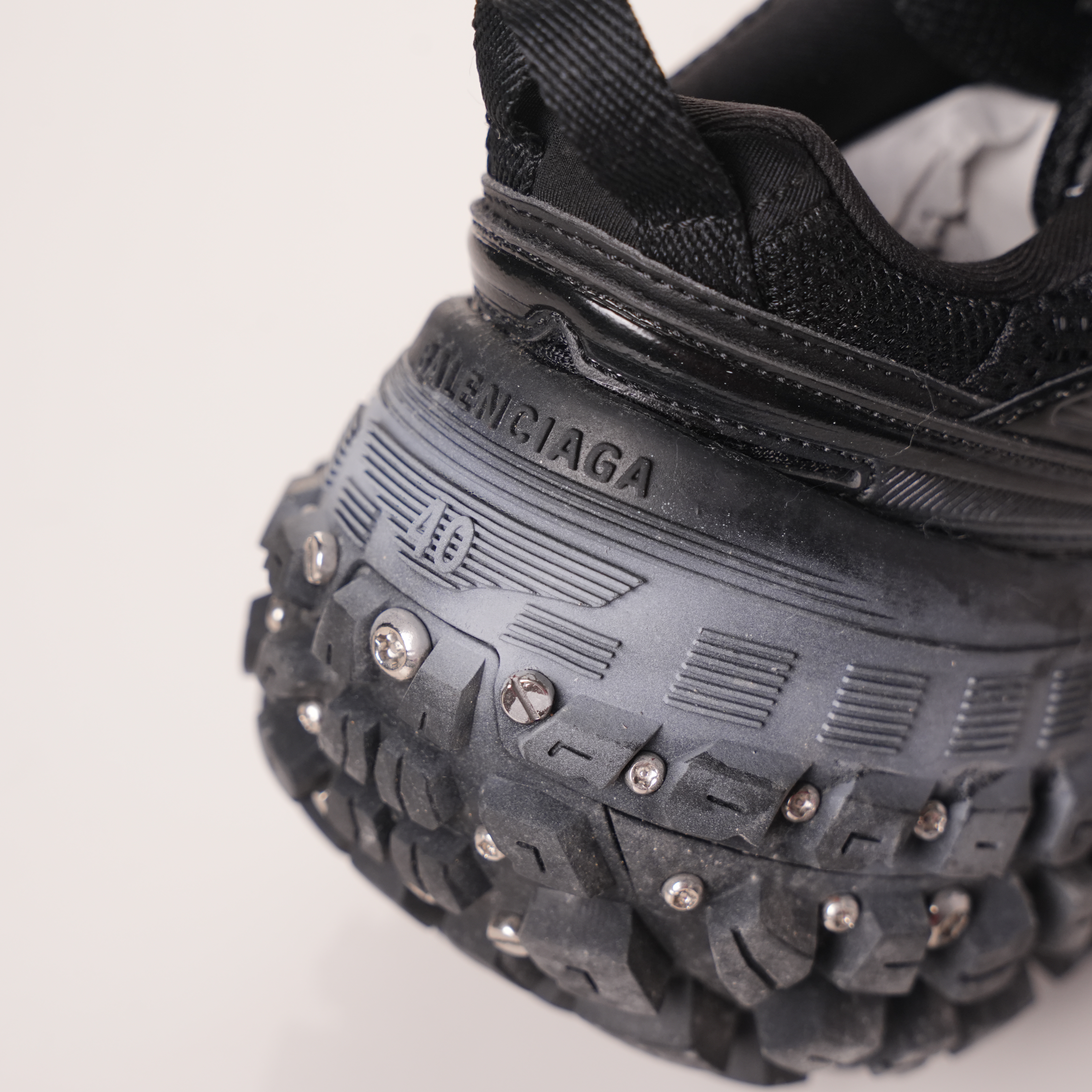 Balenciaga Defender Bouncer Black Sneakers | RichWang Kicks
