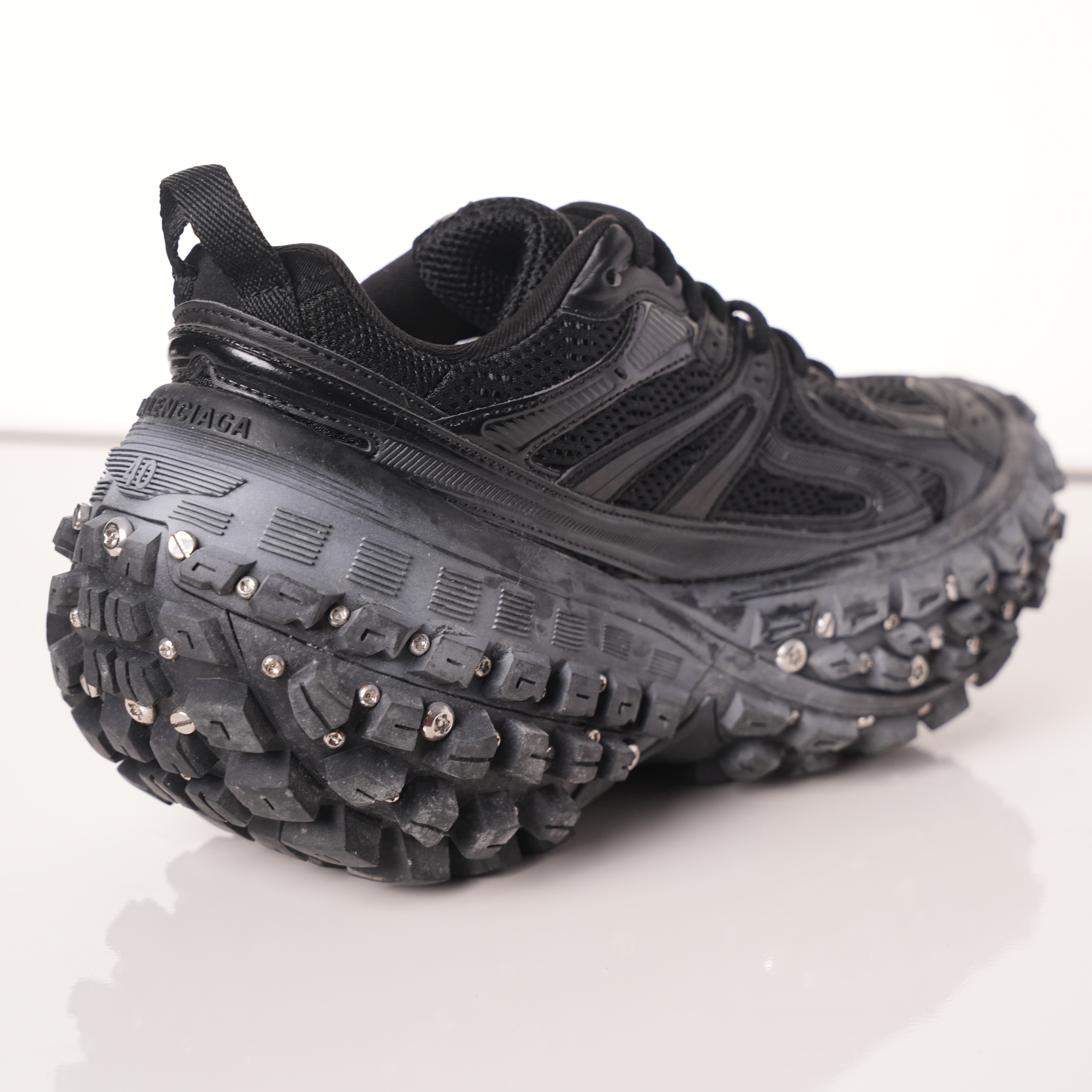 Balenciaga Defender Bouncer Black Sneakers | RichWang Kicks