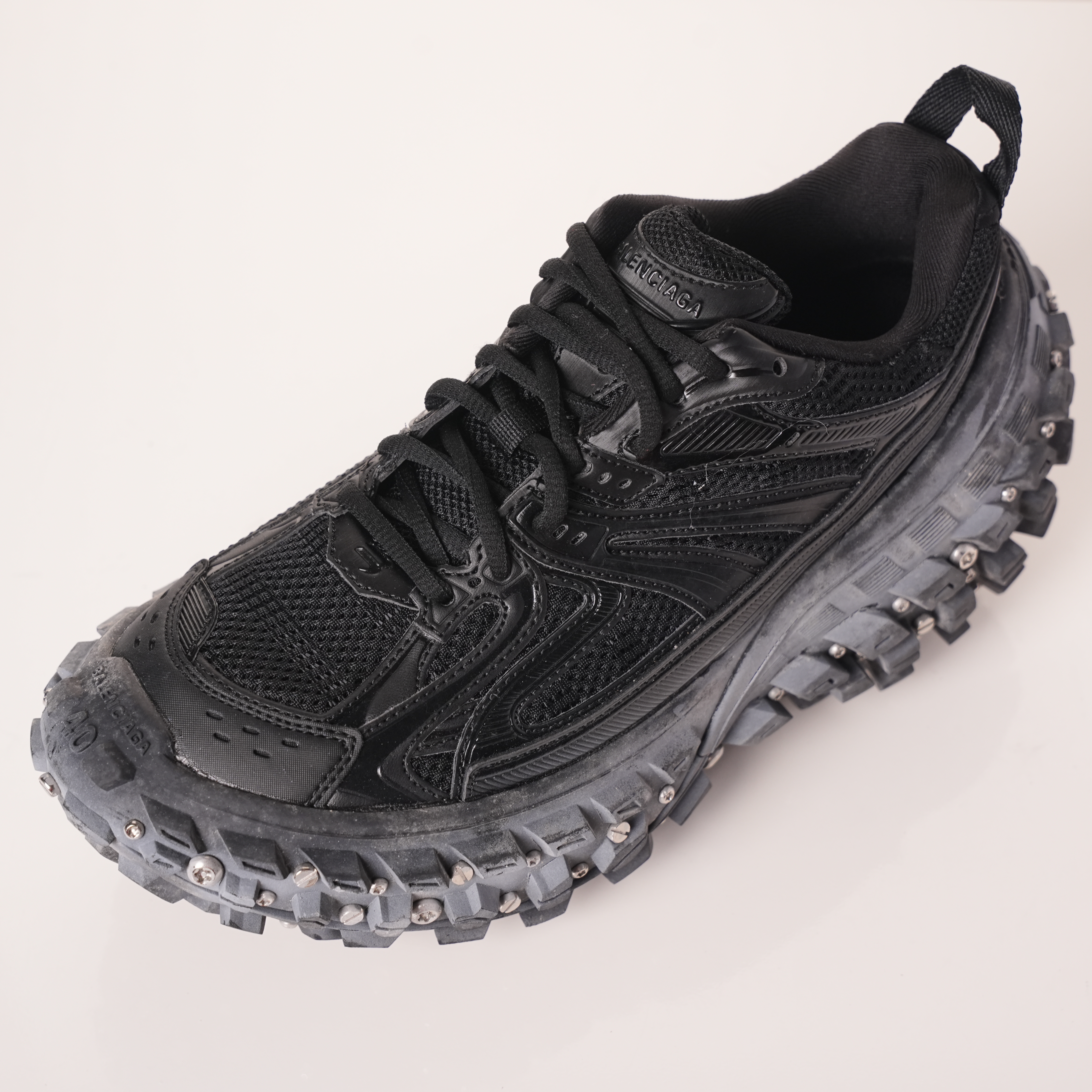 Balenciaga Defender Bouncer Black Sneakers | RichWang Kicks