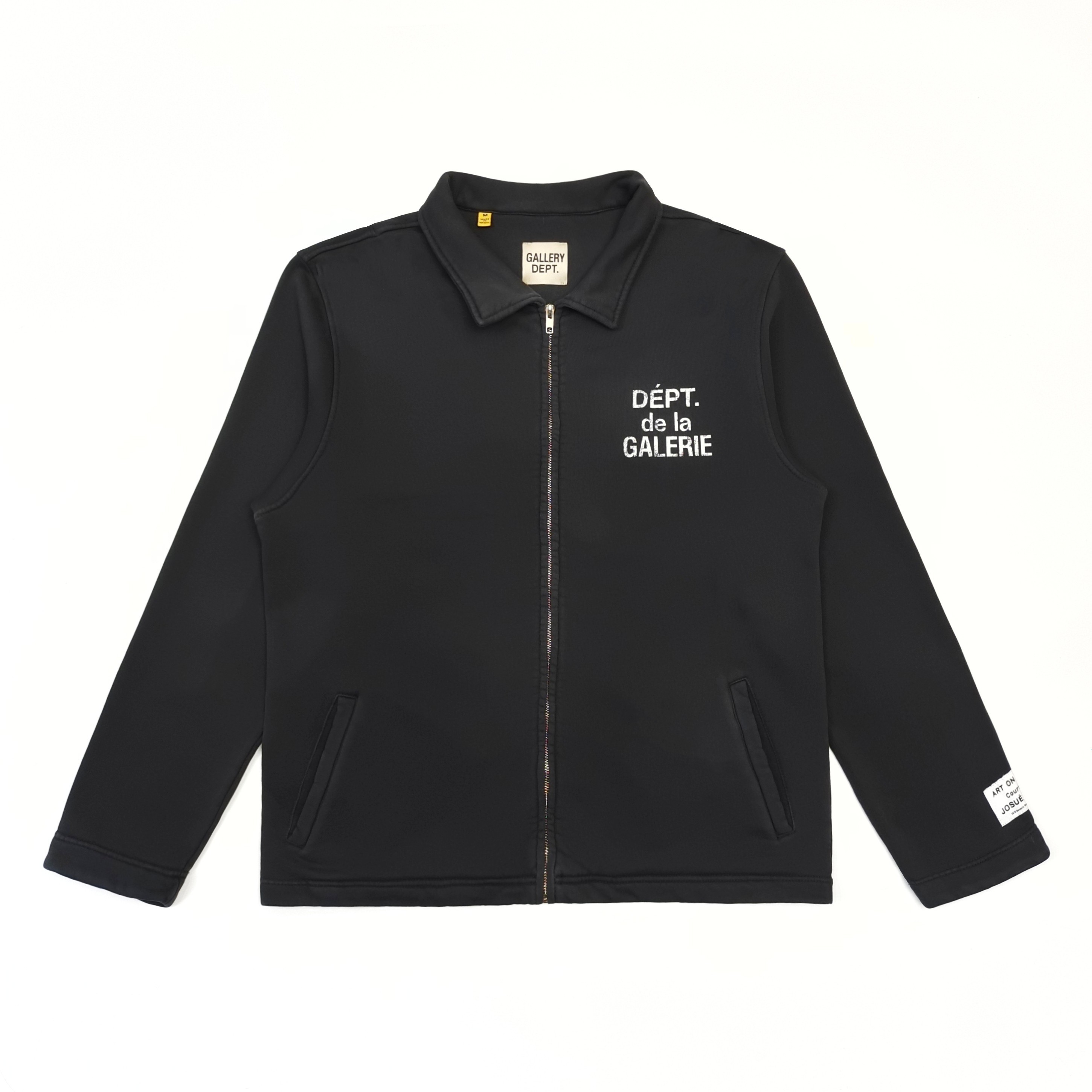 Gallery Dept. French Track Jacket Washed Black #B4470-GD