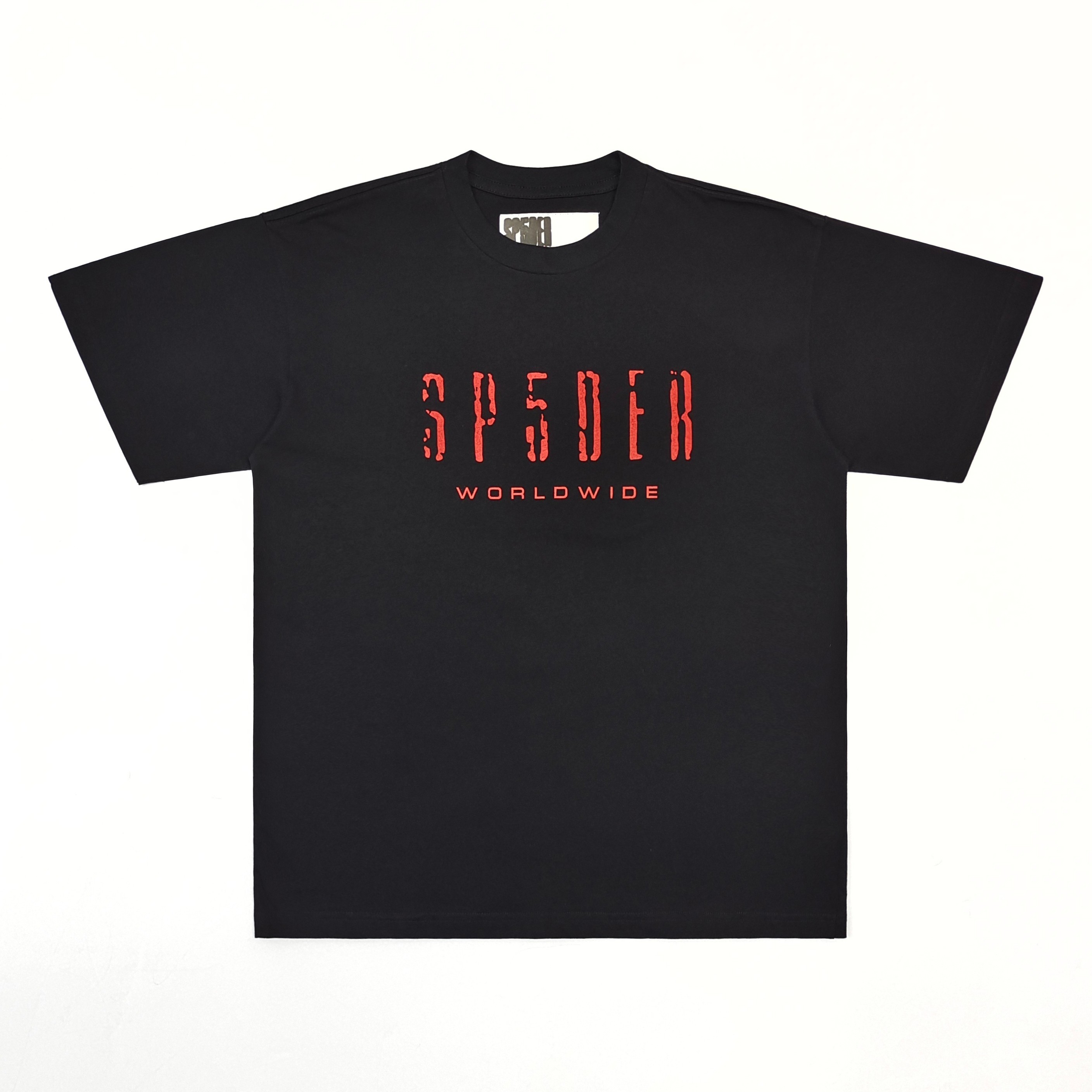 Sp5der Worldwide Web Graphic Tee Black / Red #B4581-SP