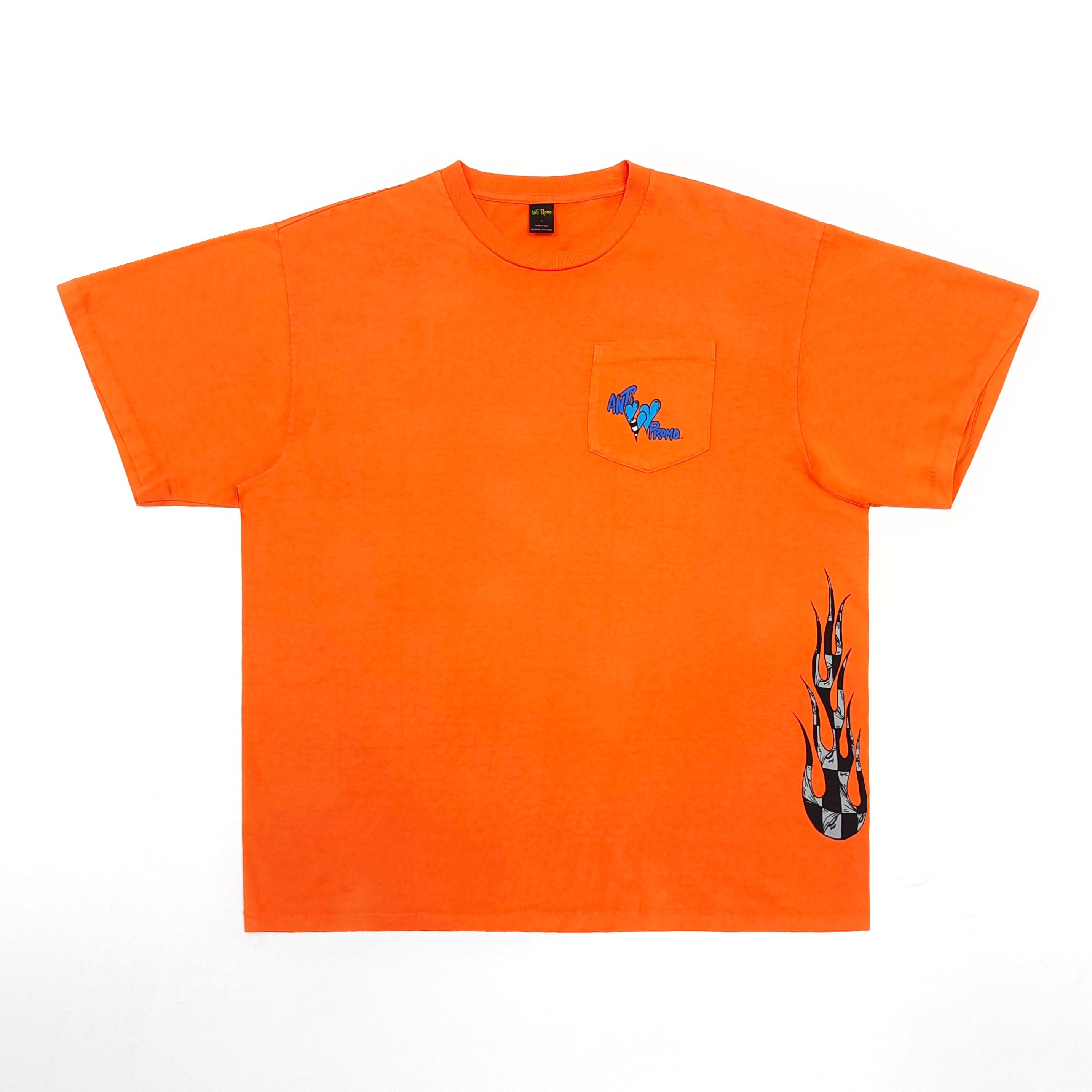 Anti Promo x Matty Boy Heart Graphic Pocket Tee Orange #B4600