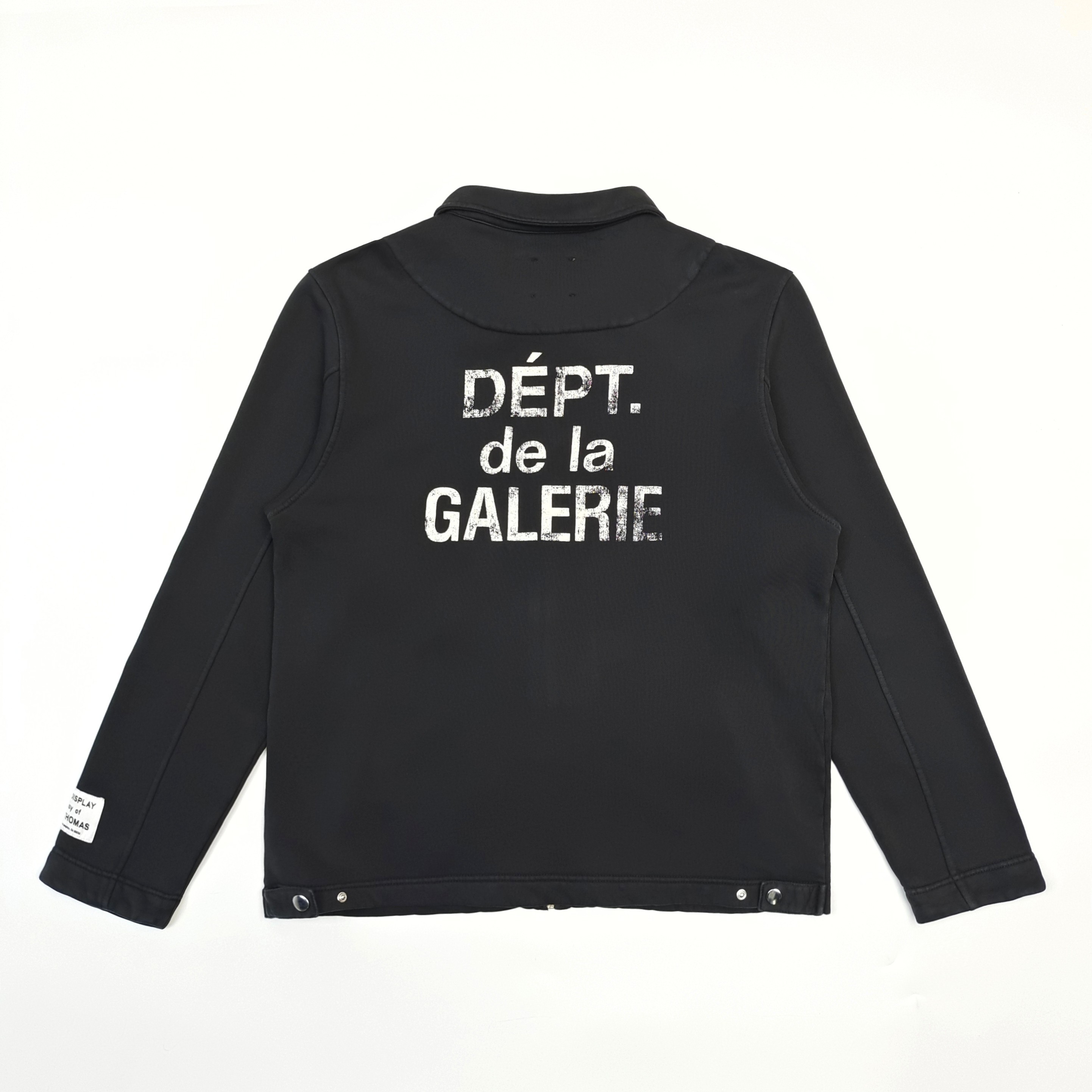 Gallery Dept. French Track Jacket Washed Black #B4470-GD