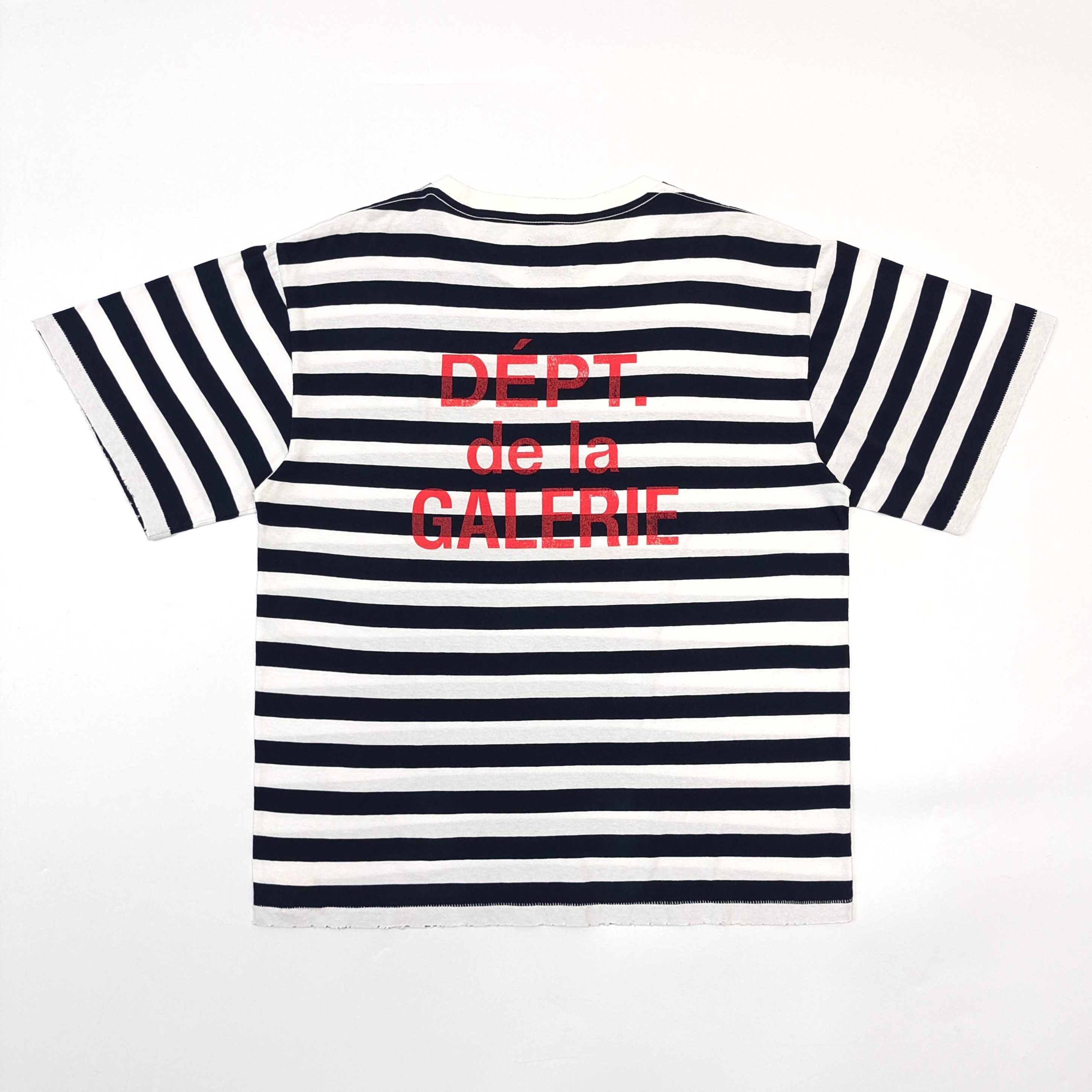 Gallery Dept. French Tee Navy / White Stripe #B4491-GD