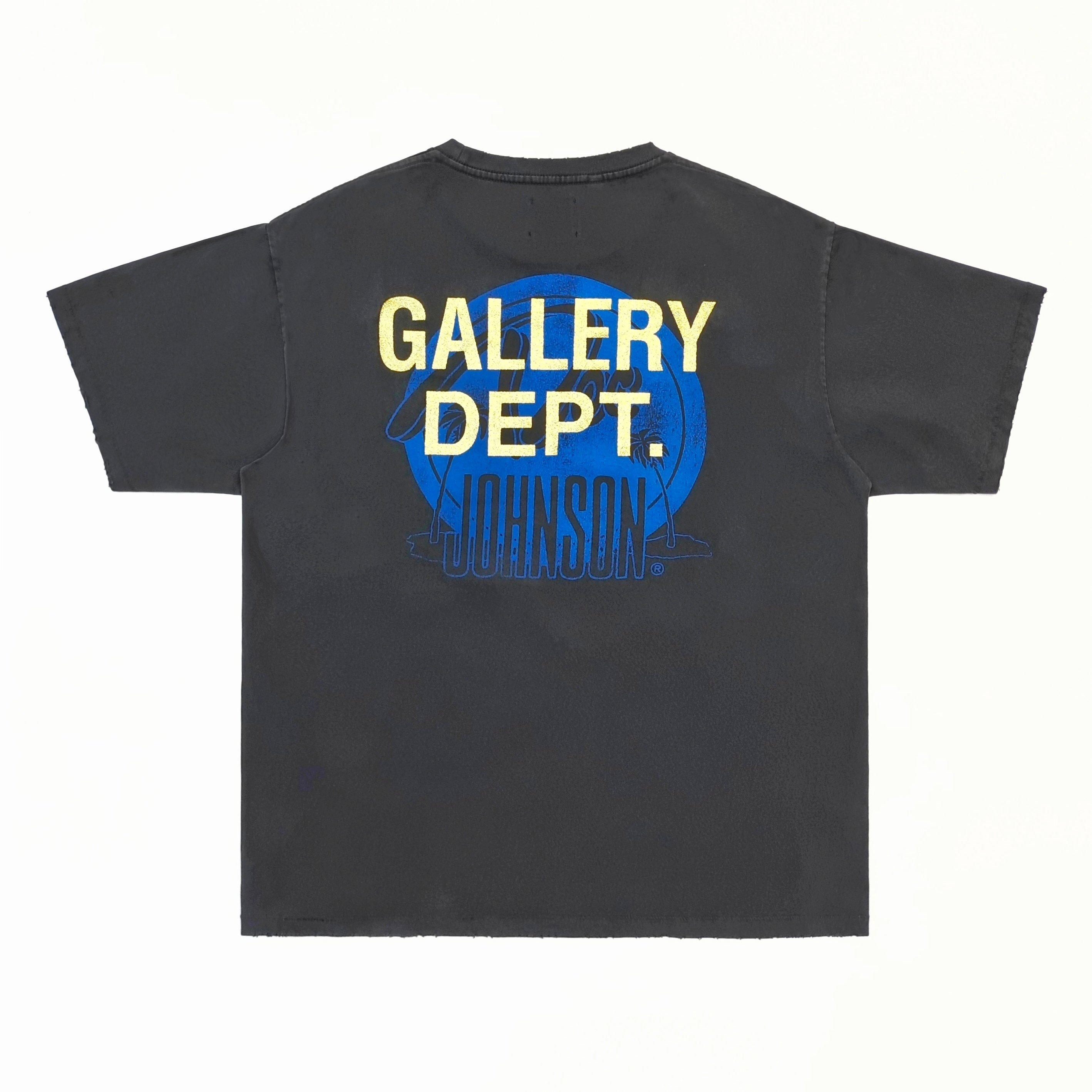 Gallery Dept. Nurse Graphic Tee Washed Black #B4522-GD