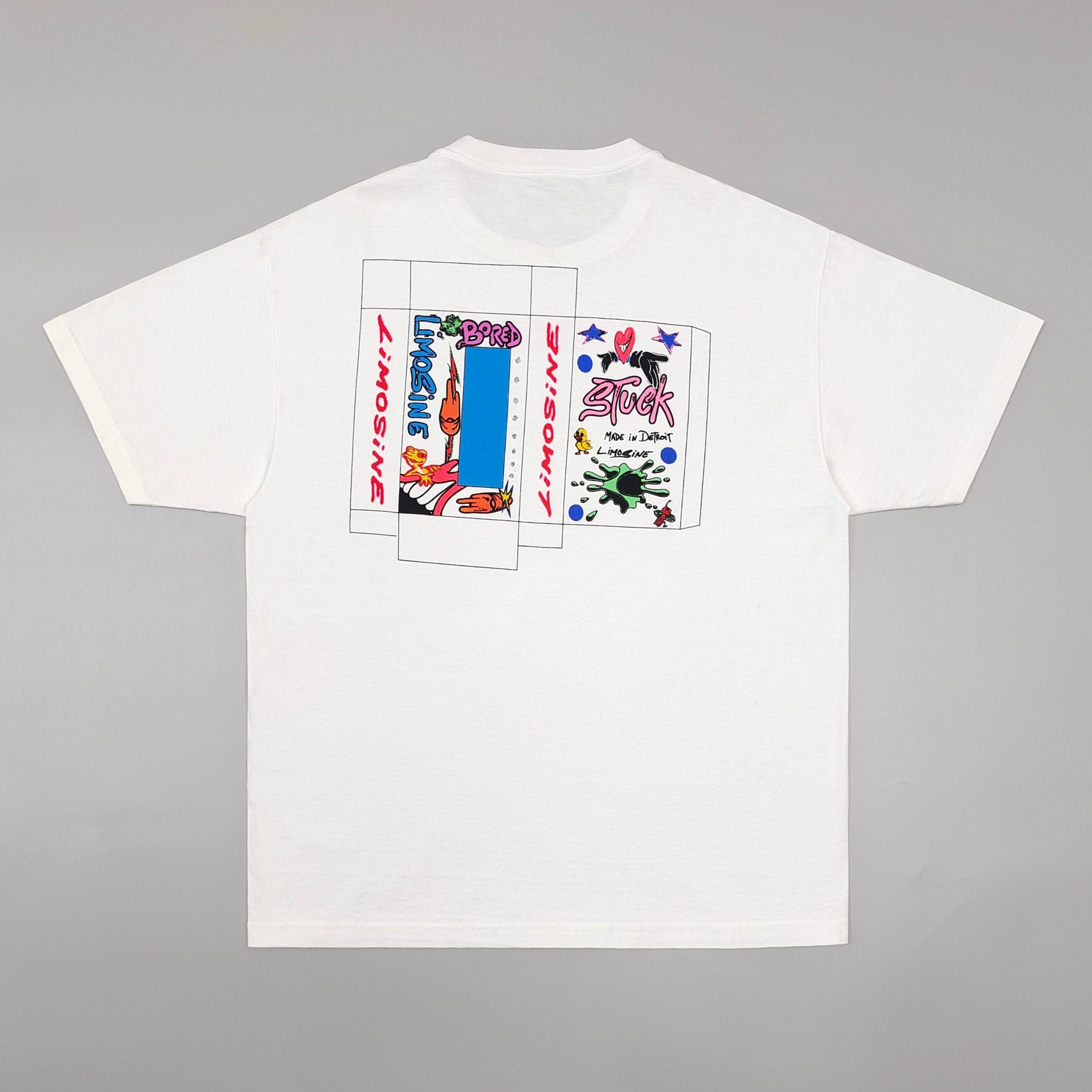 Anti Promo x Matty Boy Graphic Print Tee White #B4601-AP