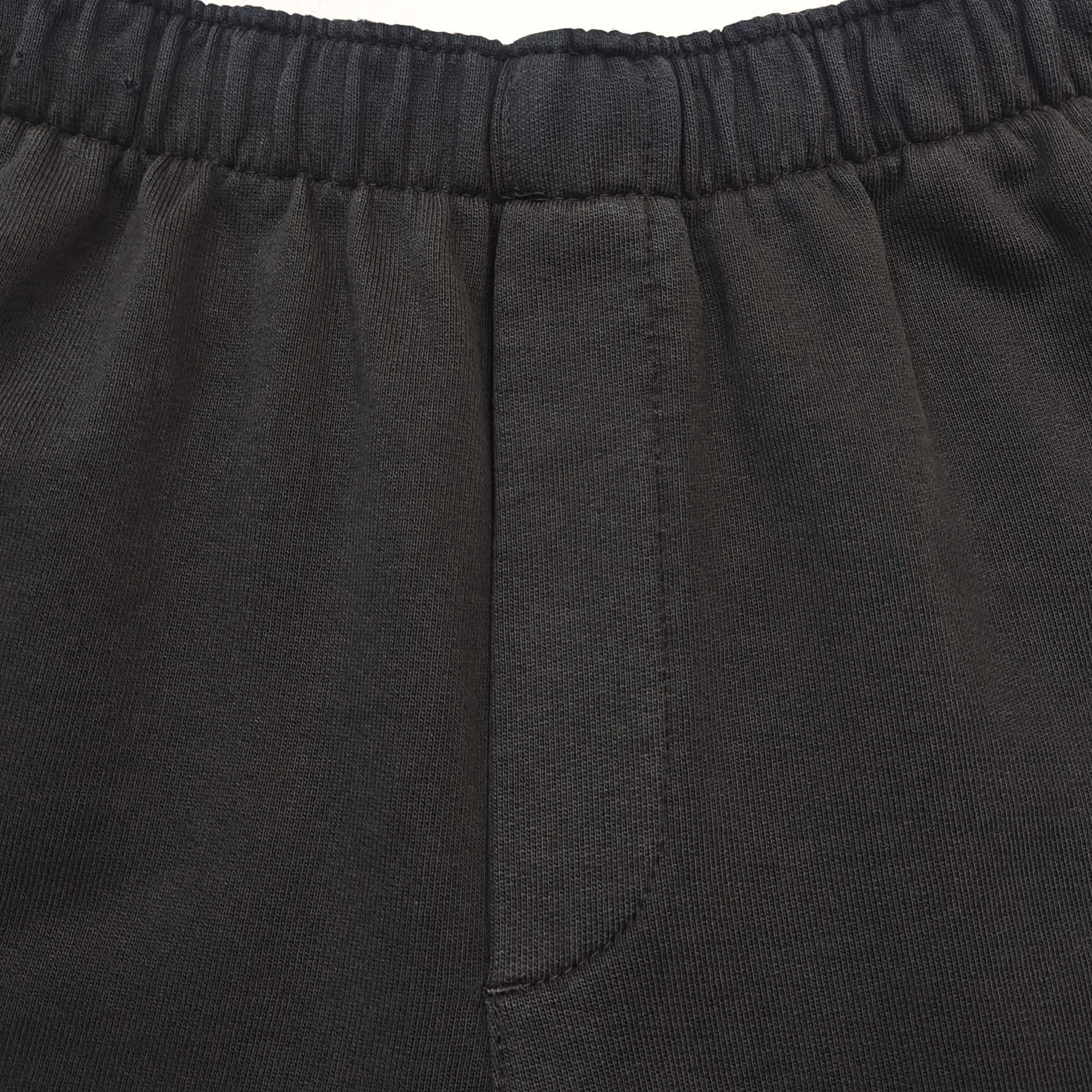 Gallery Dept. Logo French Terry Shorts Black 480gsm #B4459-GD-480