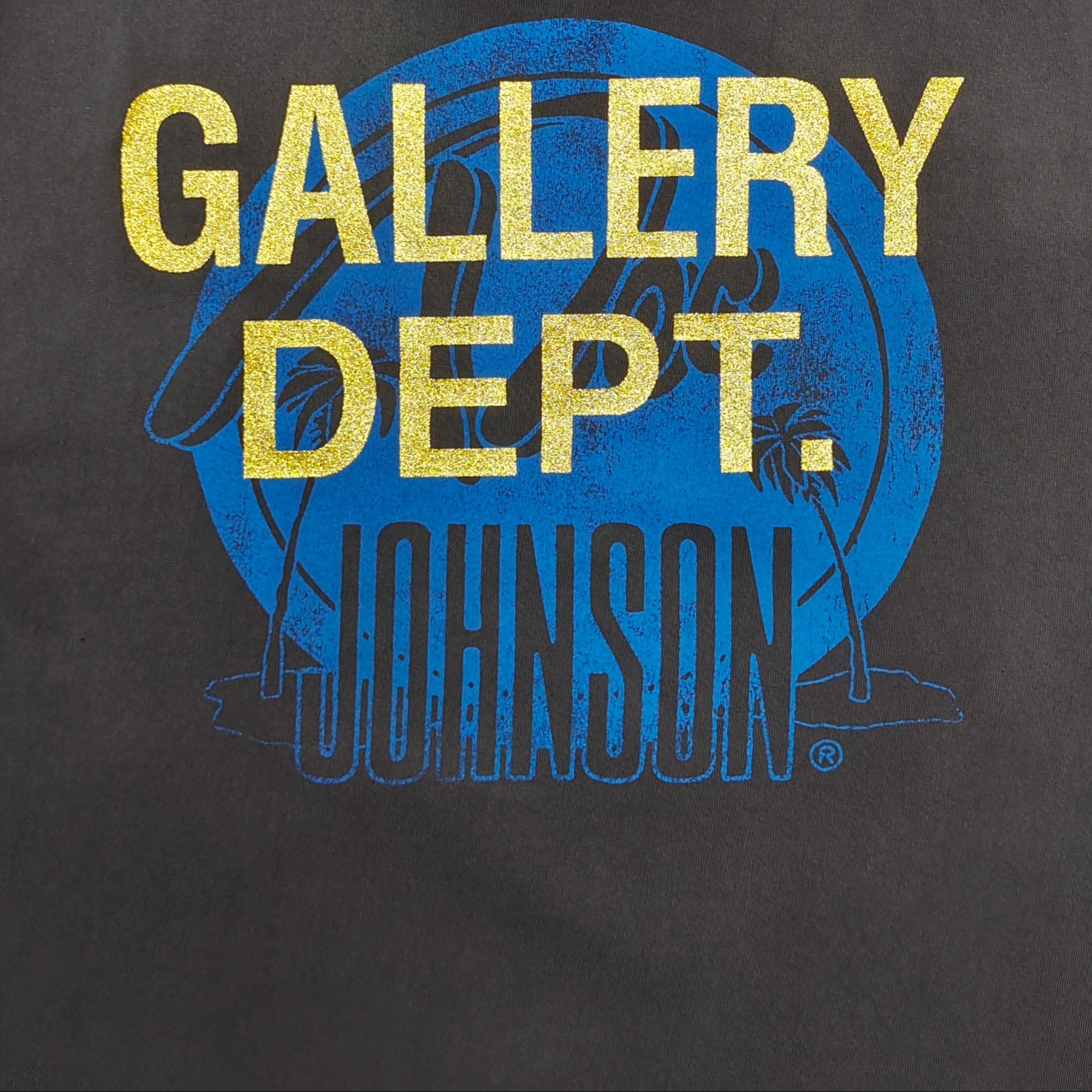 Gallery Dept. Nurse Graphic Tee Washed Black #B4522-GD