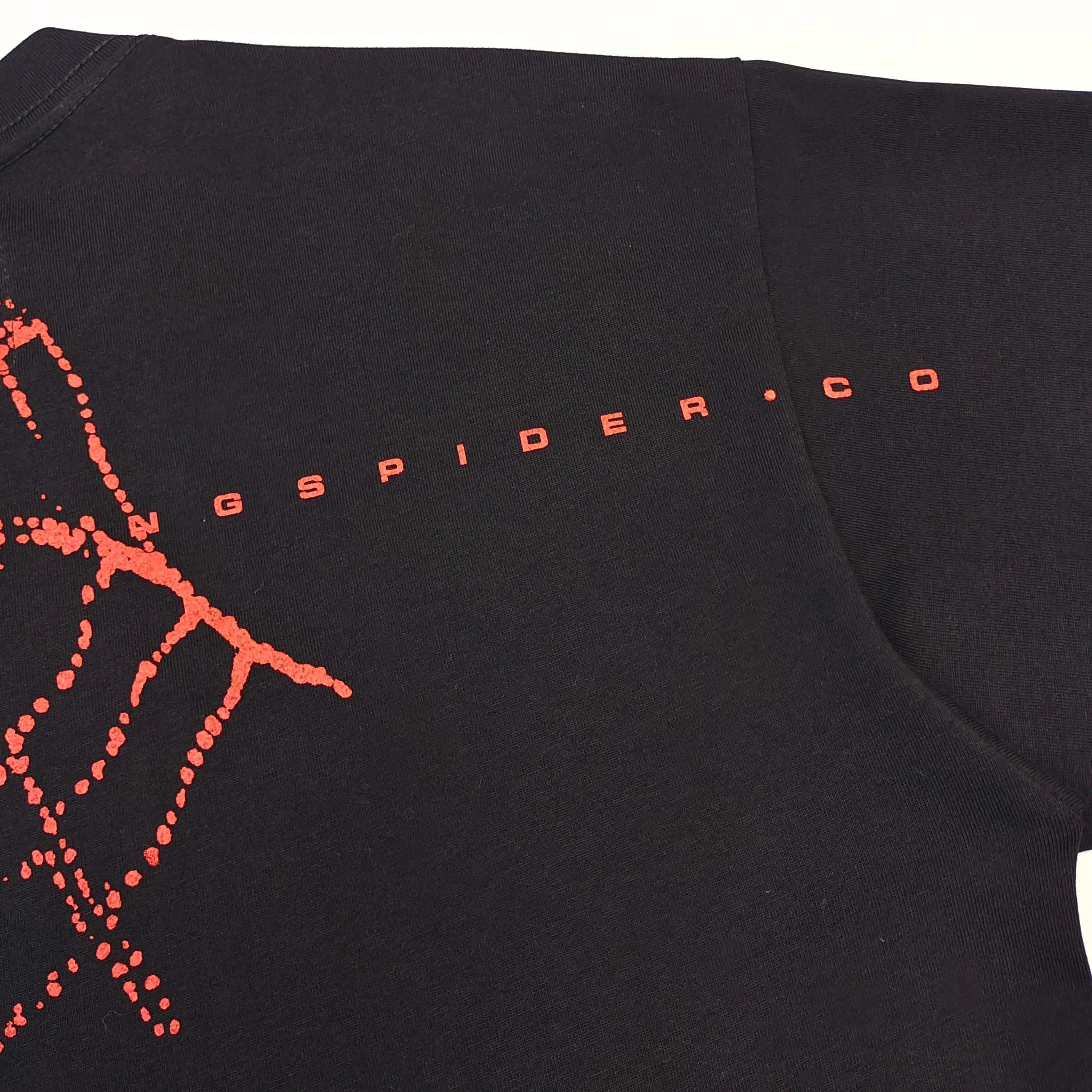 Sp5der Worldwide Web Graphic Tee Black / Red #B4581-SP