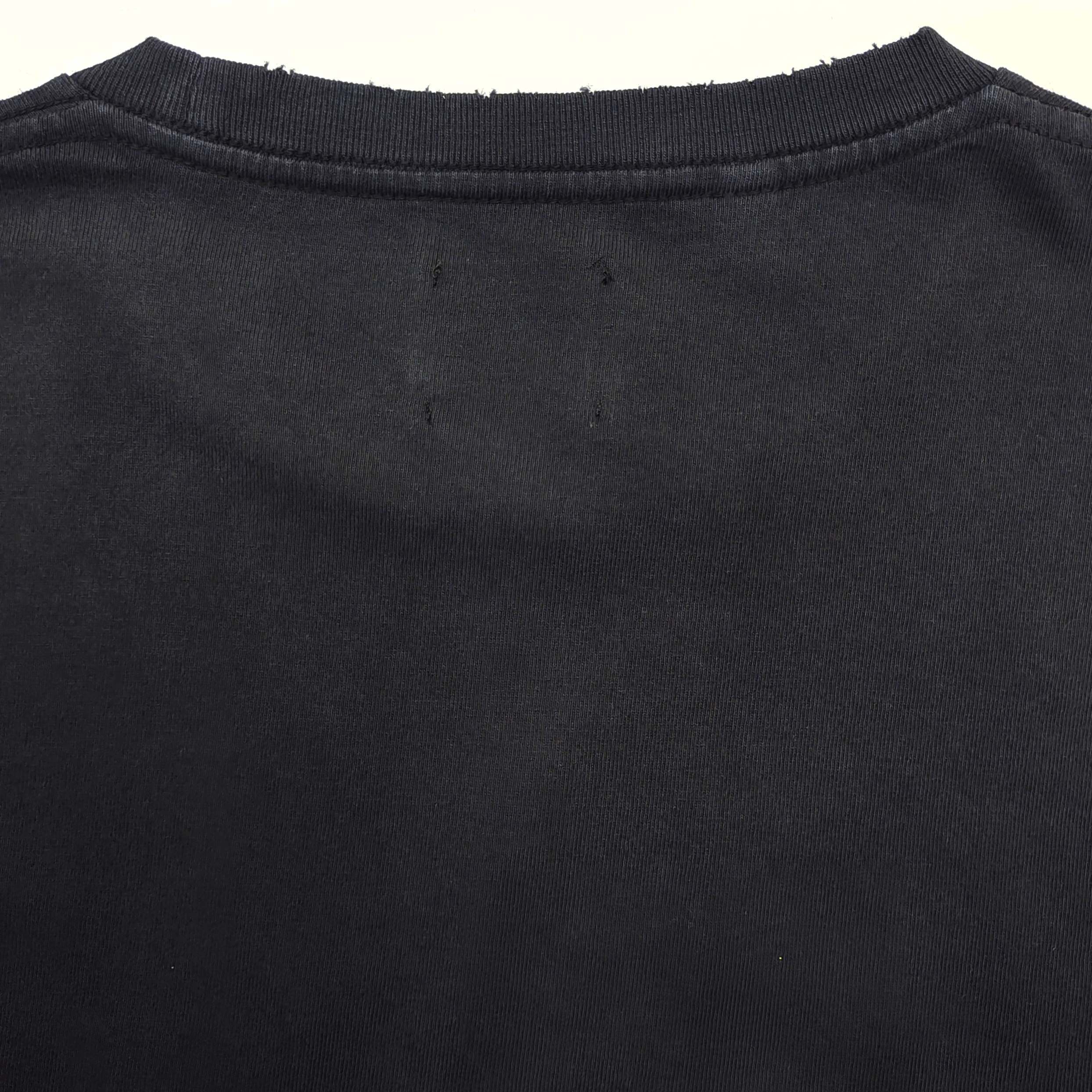 Gallery Dept. Large D Logo Tee Washed Black / Yellow #B4592-GD