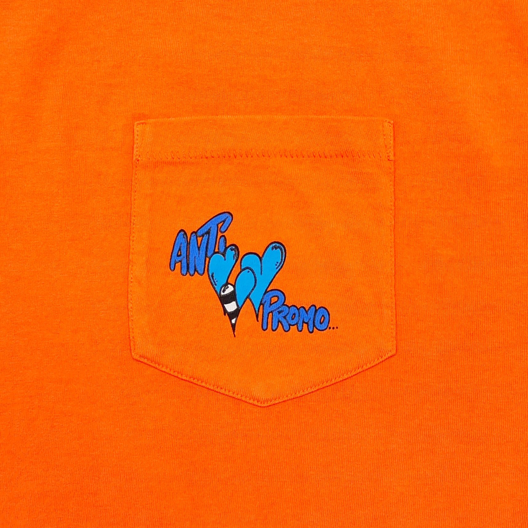 Anti Promo x Matty Boy Heart Graphic Pocket Tee Orange #B4600