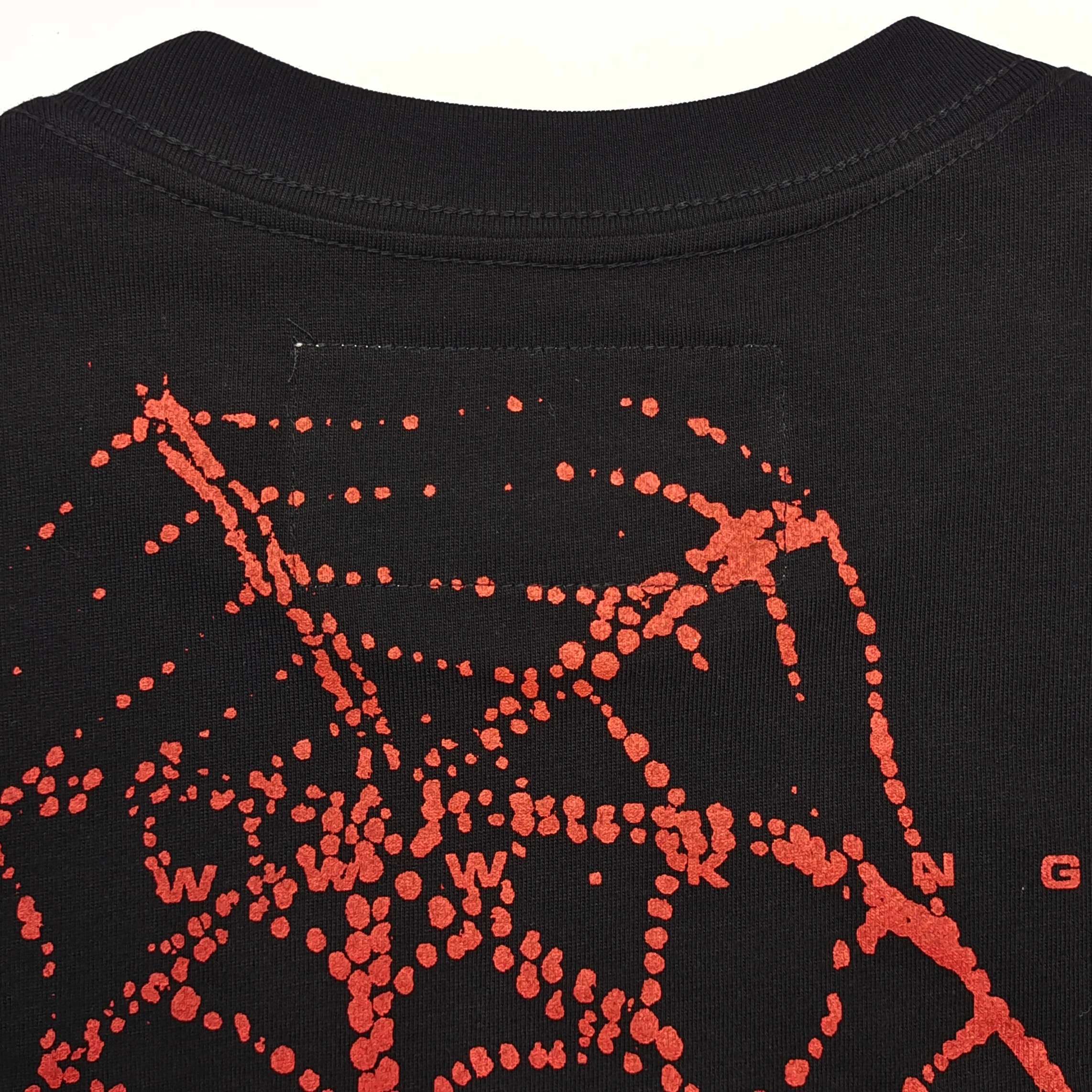 Sp5der Worldwide Web Graphic Tee Black / Red #B4581-SP