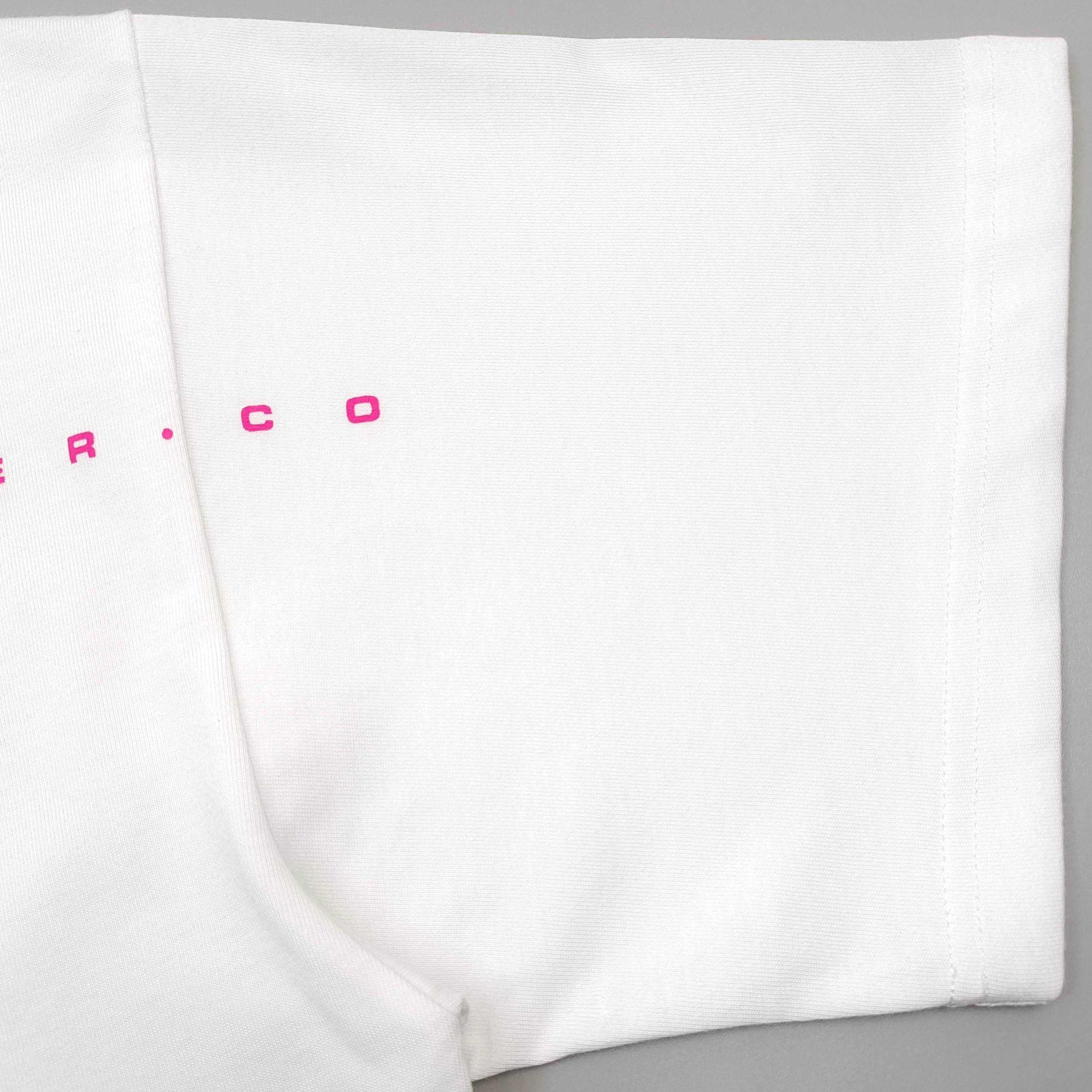 Sp5der Worldwide Web Graphic Tee White / Pink #B4582-SP
