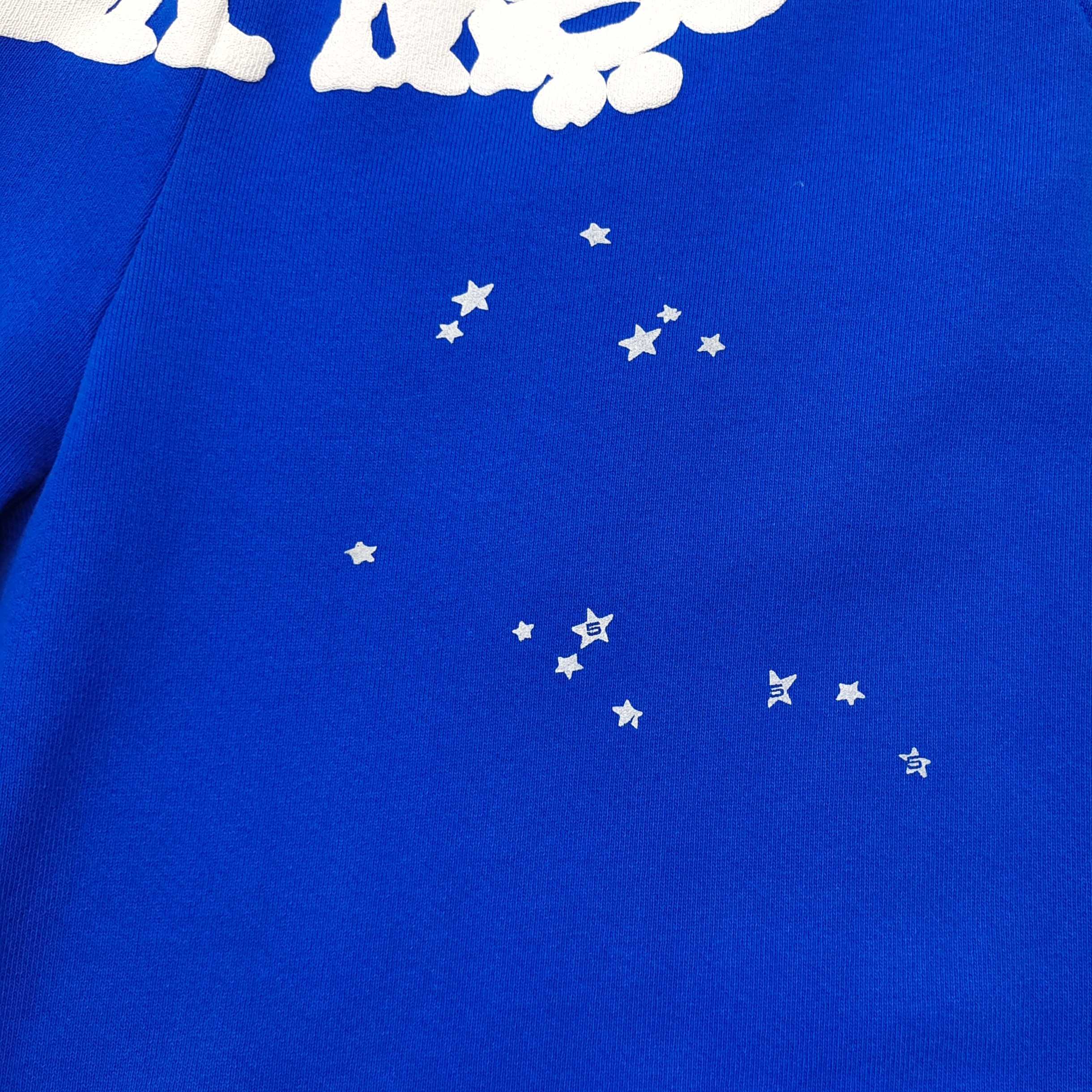 Sp5der OG Web V2 Away Sweatpant Blue / White #B4588-SP
