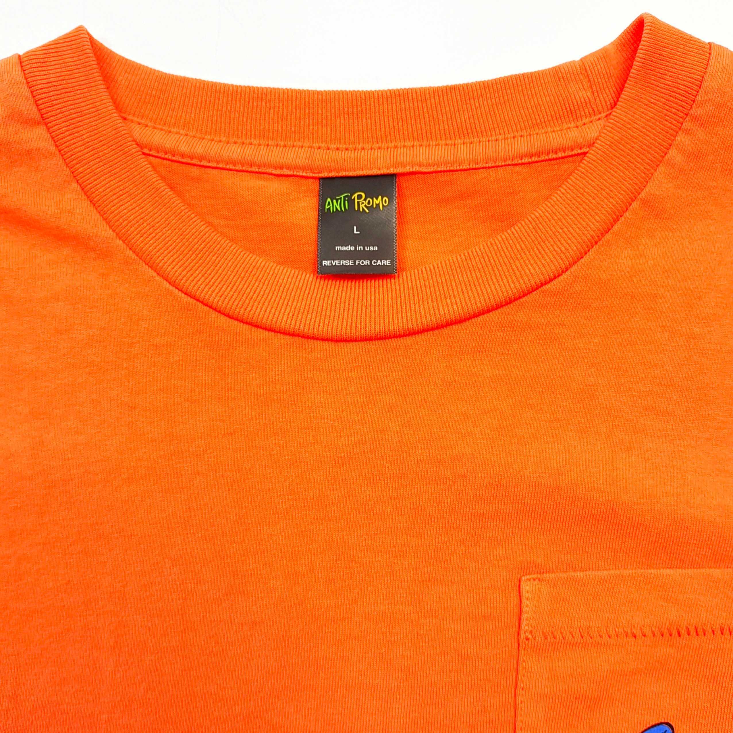 Anti Promo x Matty Boy Heart Graphic Pocket Tee Orange #B4600
