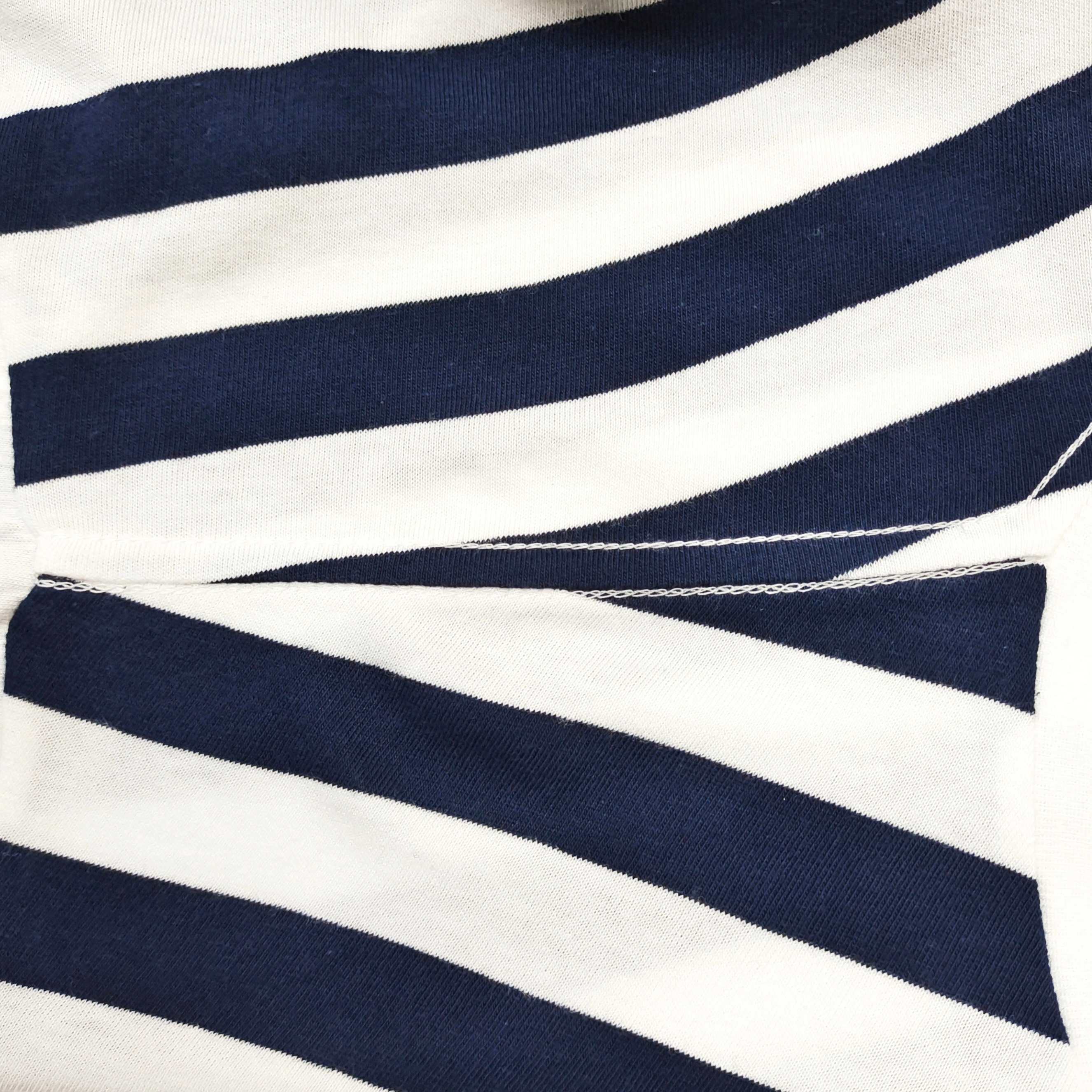 Gallery Dept. French Tee Navy / White Stripe #B4491-GD