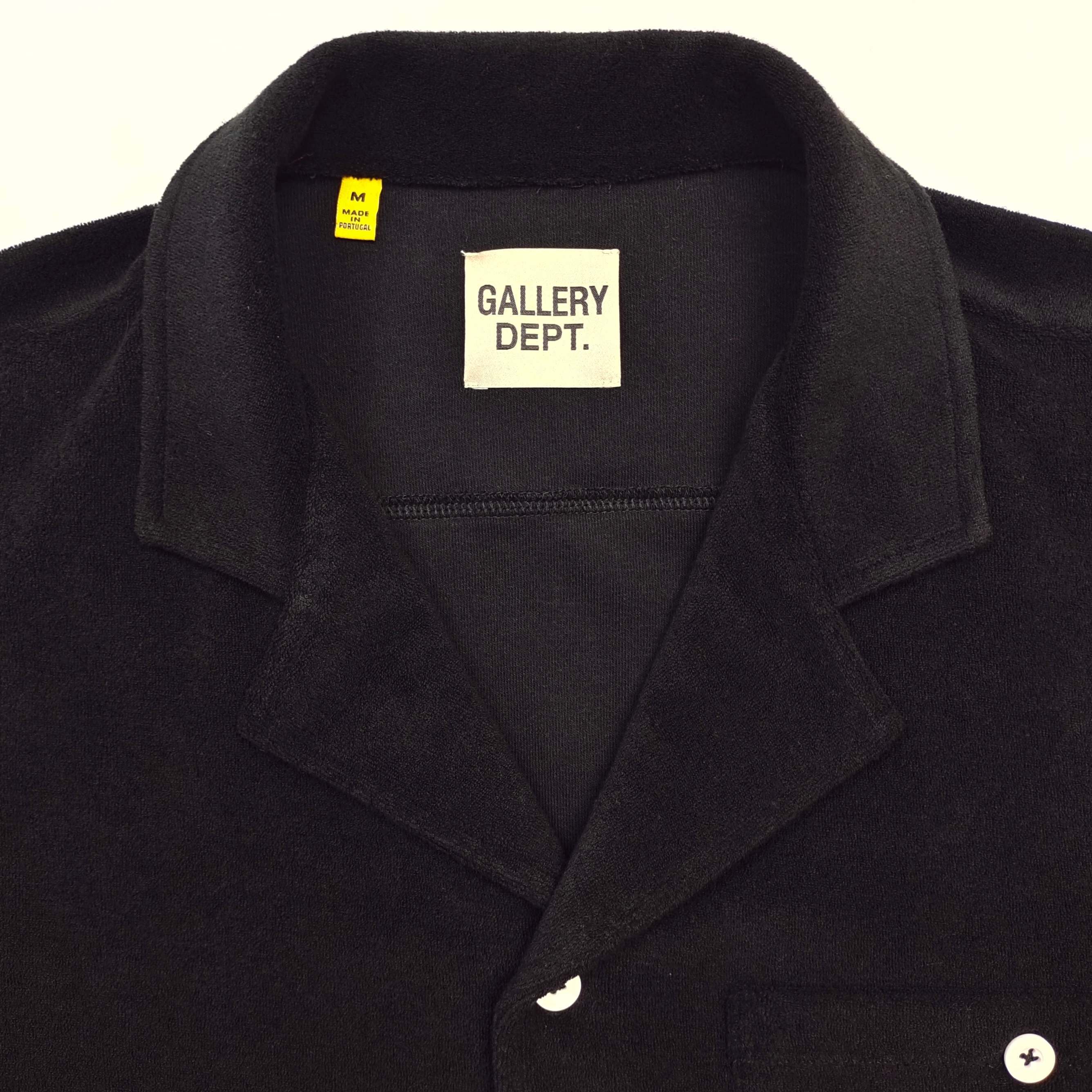 Gallery Dept. French Parker Terry Shirt Black #B4516-GD