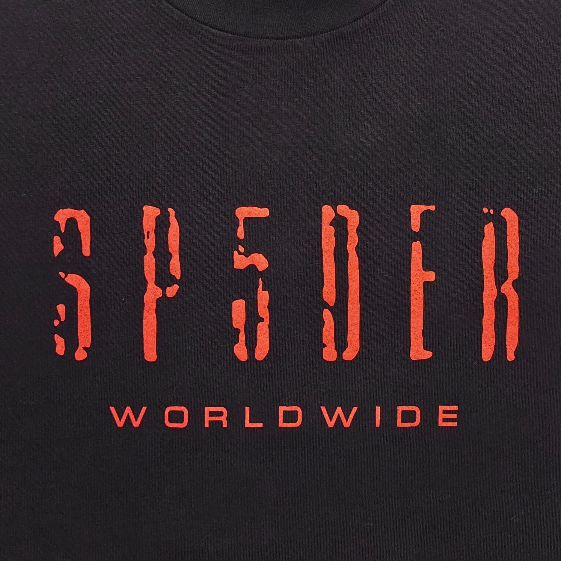 Sp5der Worldwide Web Graphic Tee Black / Red #B4581-SP