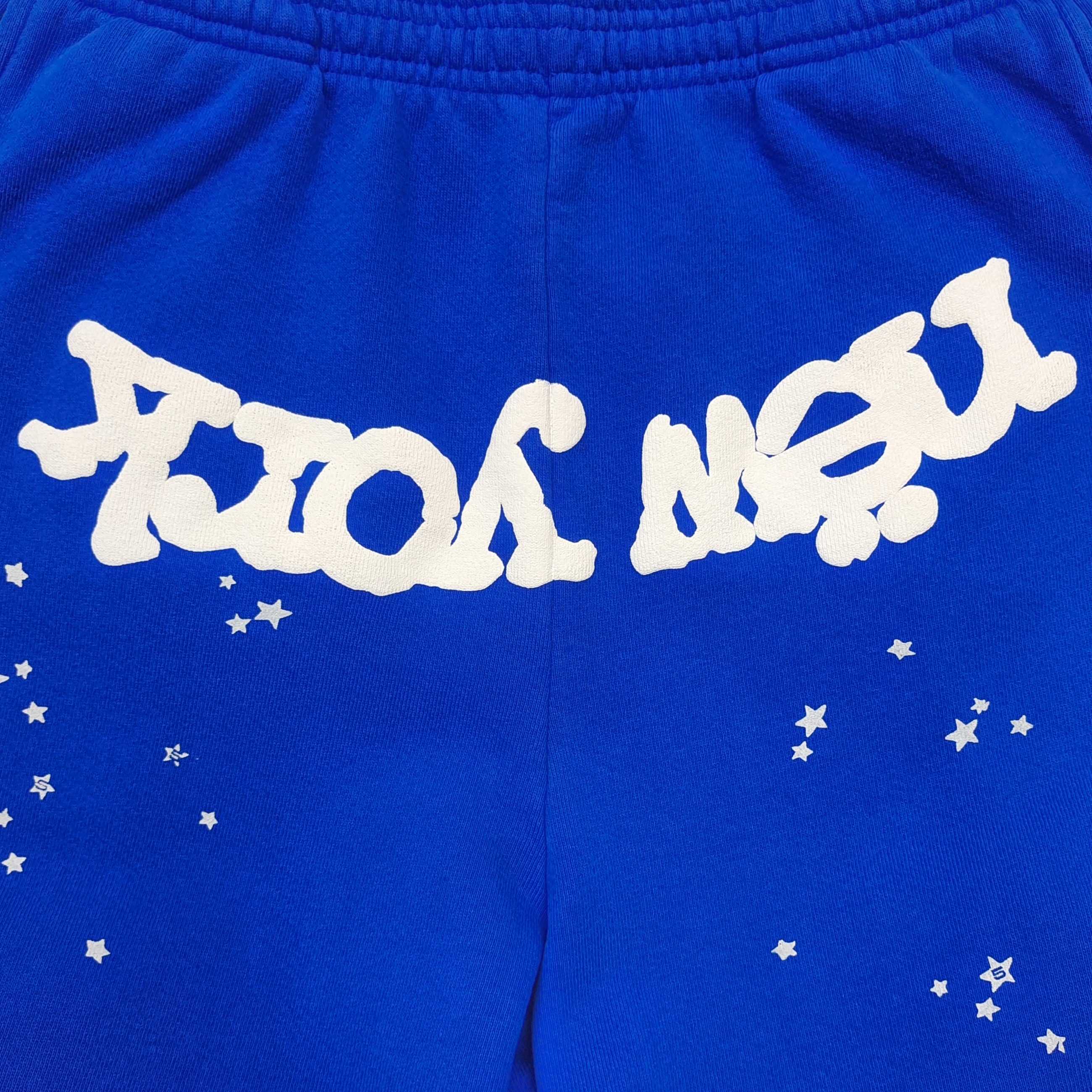Sp5der OG Web V2 Away Sweatpant Blue / White #B4588-SP