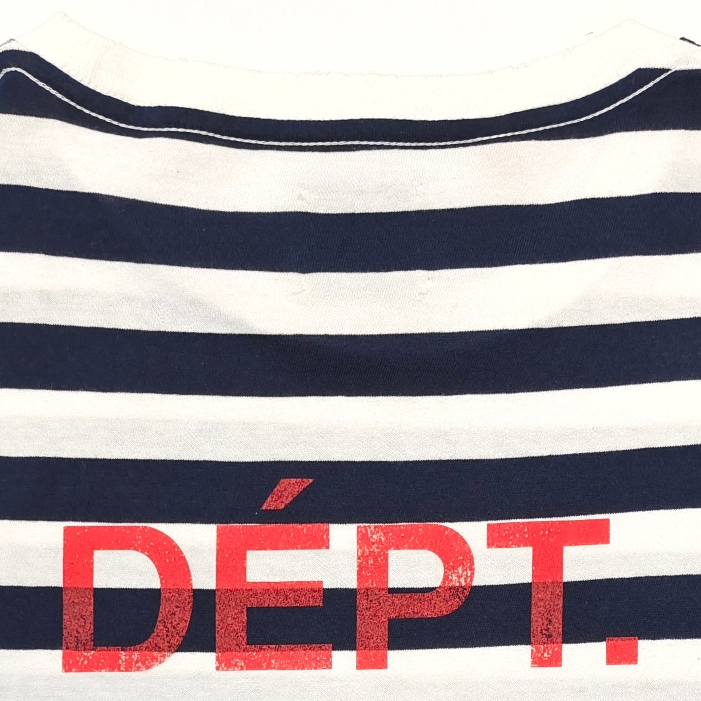 Gallery Dept. French Tee Navy / White Stripe #B4491-GD