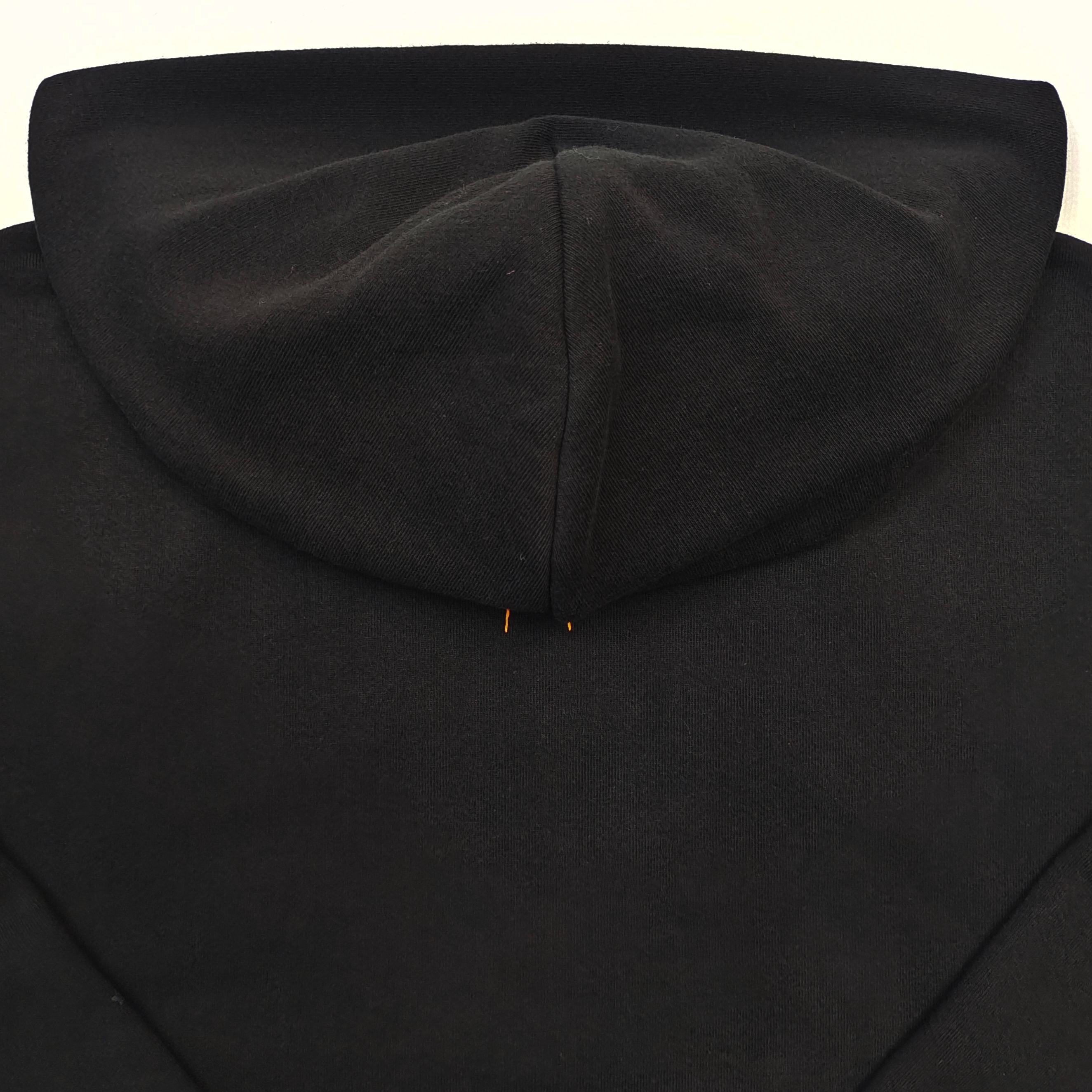 Sp5der OG Web V2 Alternate Hoodie Black / Orange-Blue #B4585