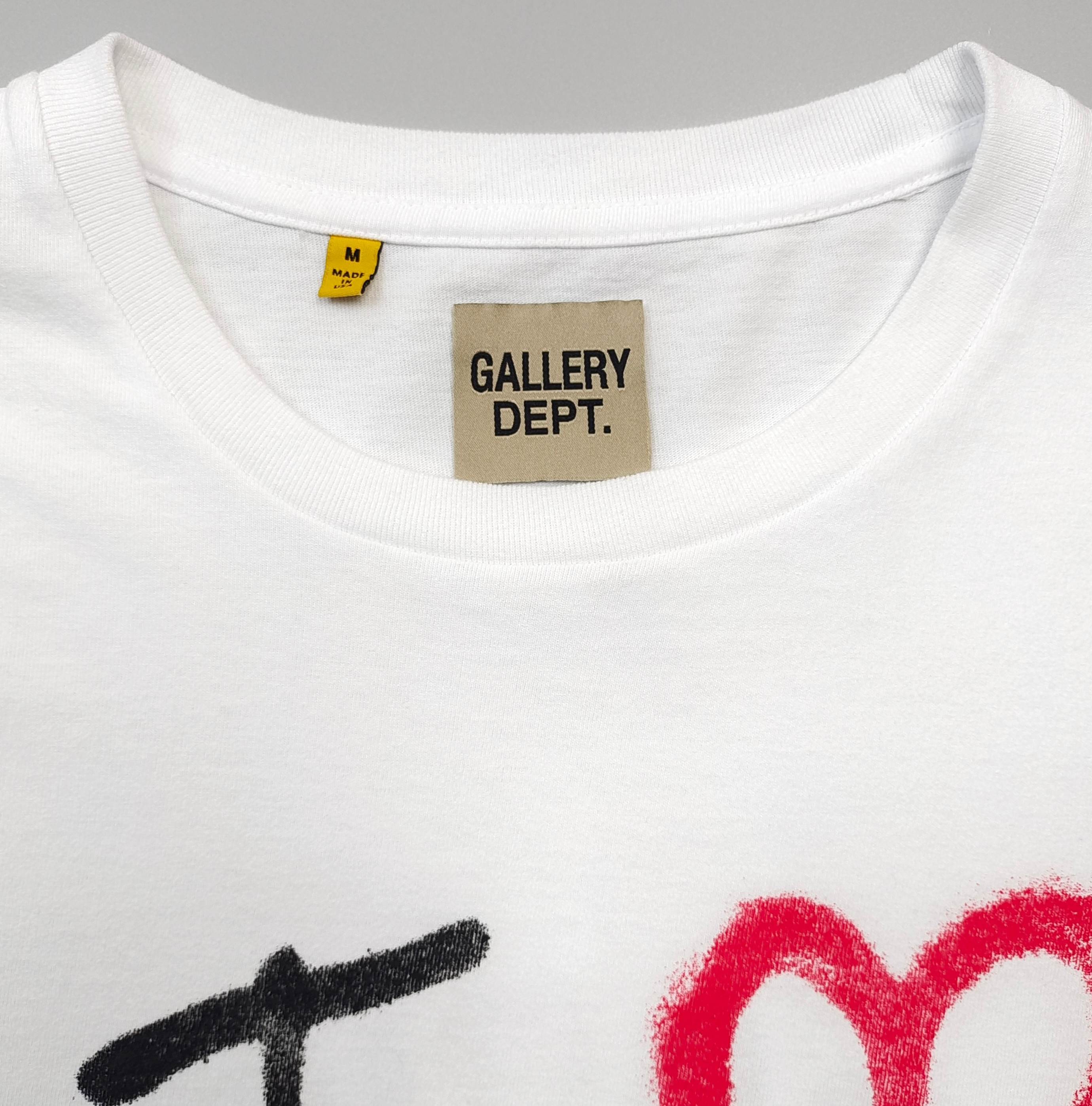 Gallery Dept. I Love PSG Tee Clean White #B4593-GD