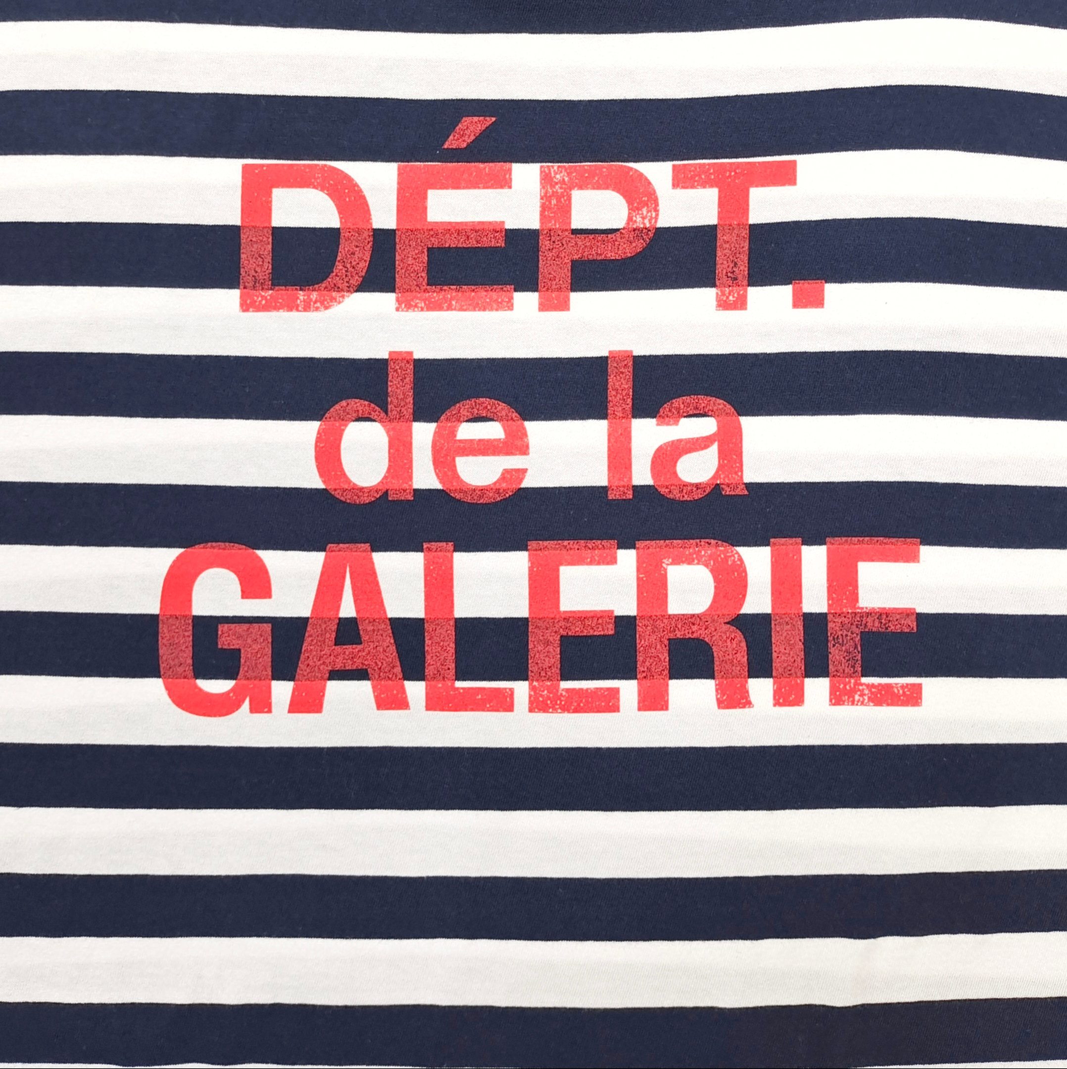 Gallery Dept. French Tee Navy / White Stripe #B4491-GD