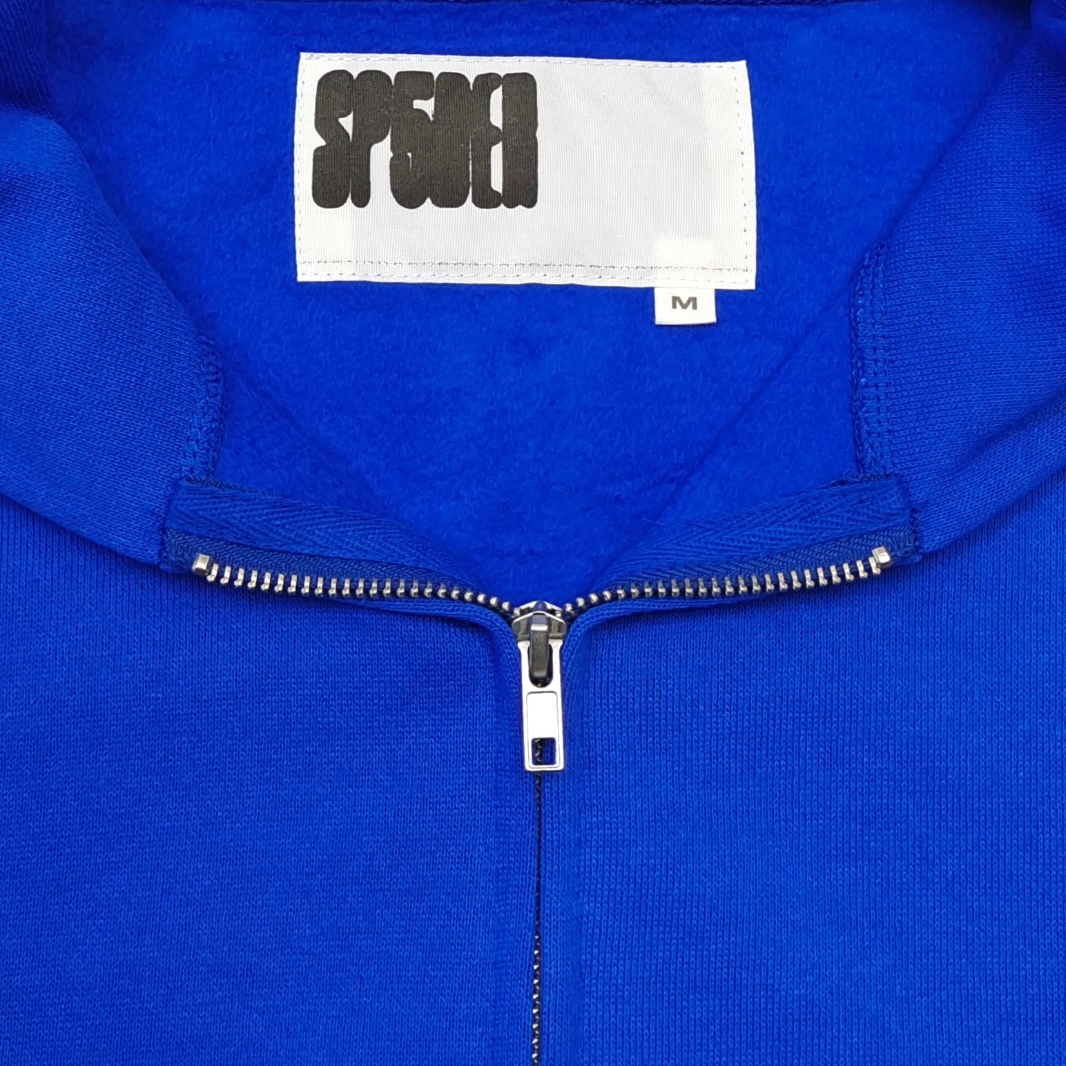 Sp5der Heavy Web Full Zip Hoodie Tory Blue #B4548-SP