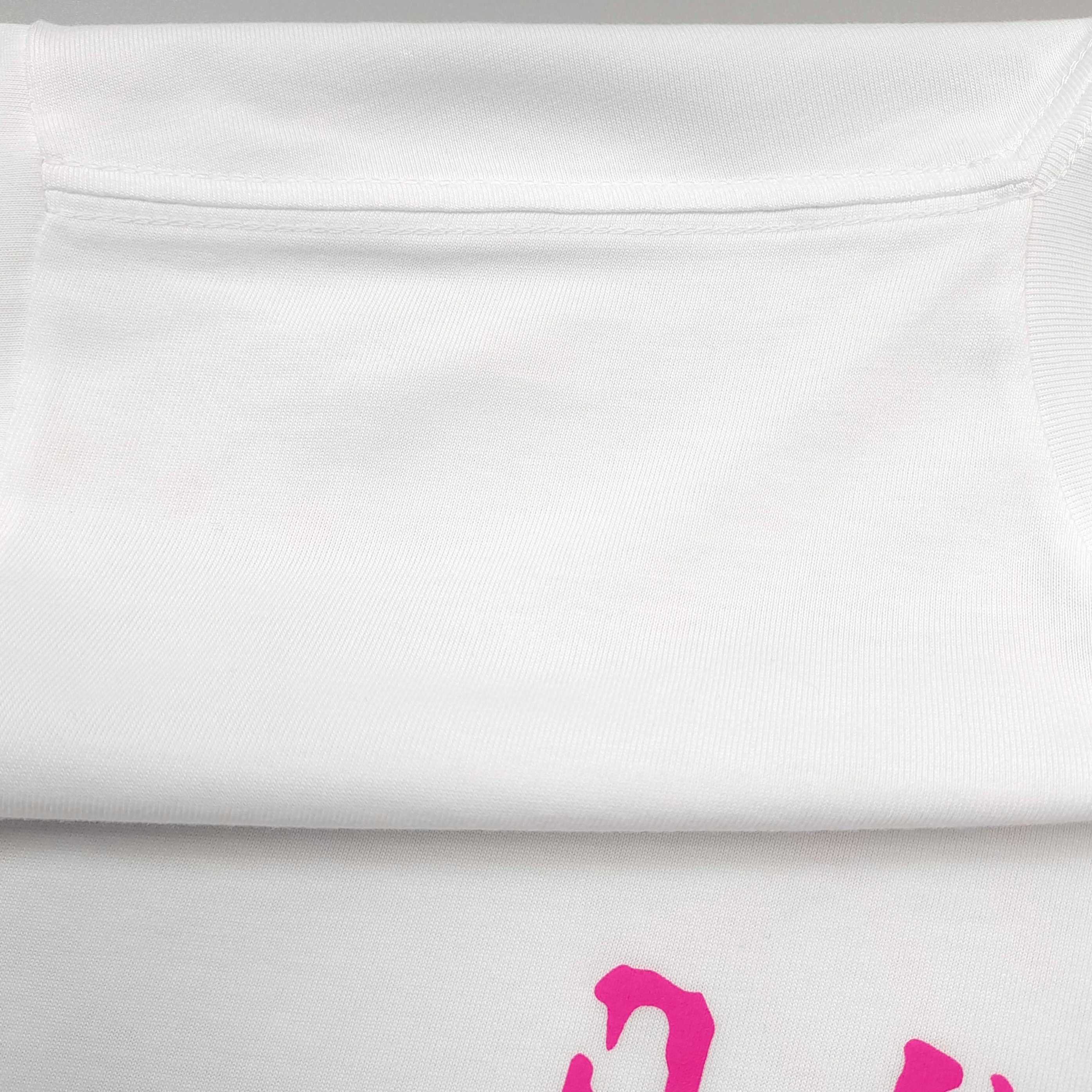 Sp5der Worldwide Web Graphic Tee White / Pink #B4582-SP