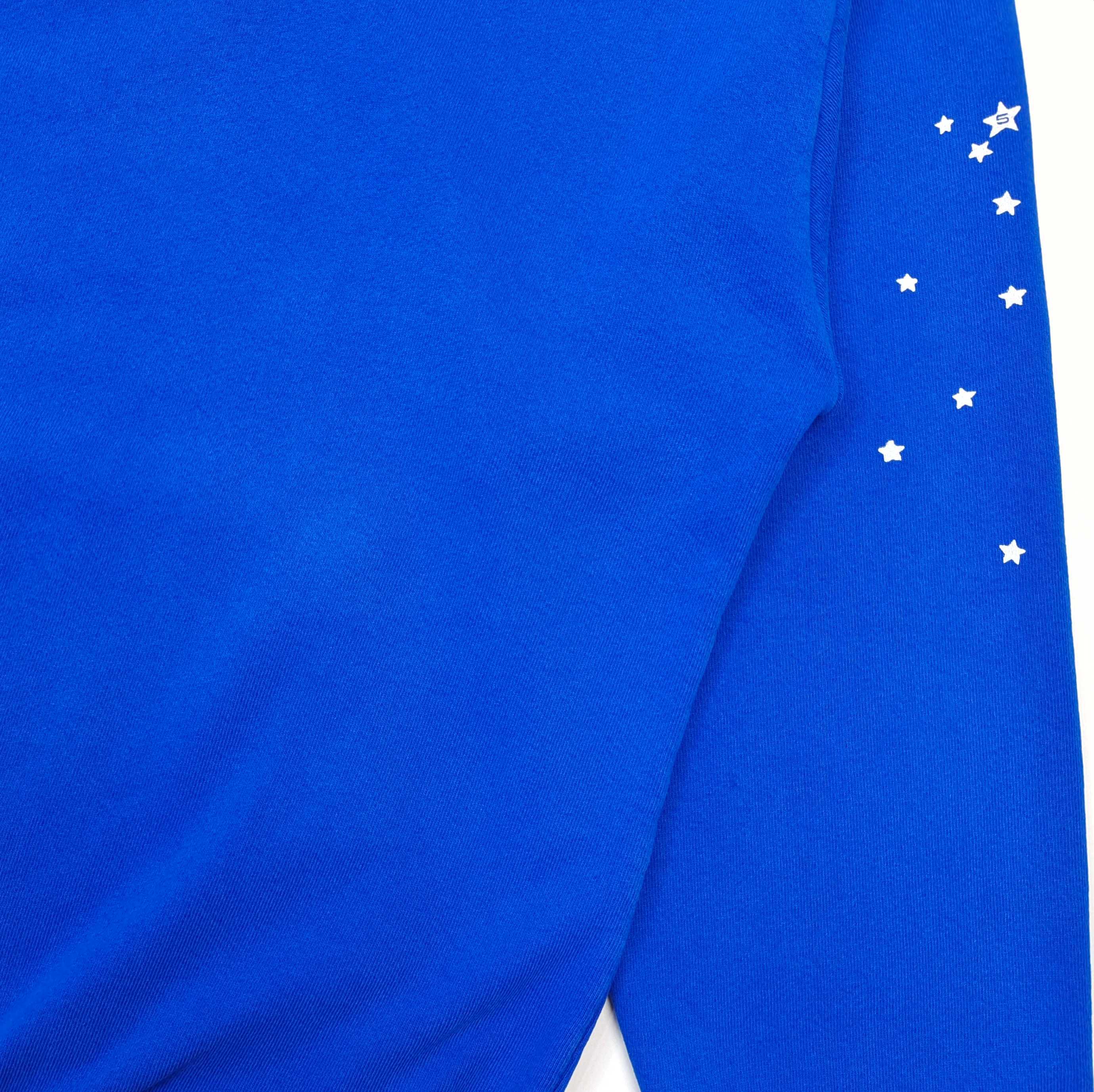 Sp5der OG Web V2 Away Hoodie Blue / White-Orange #B4587-SP