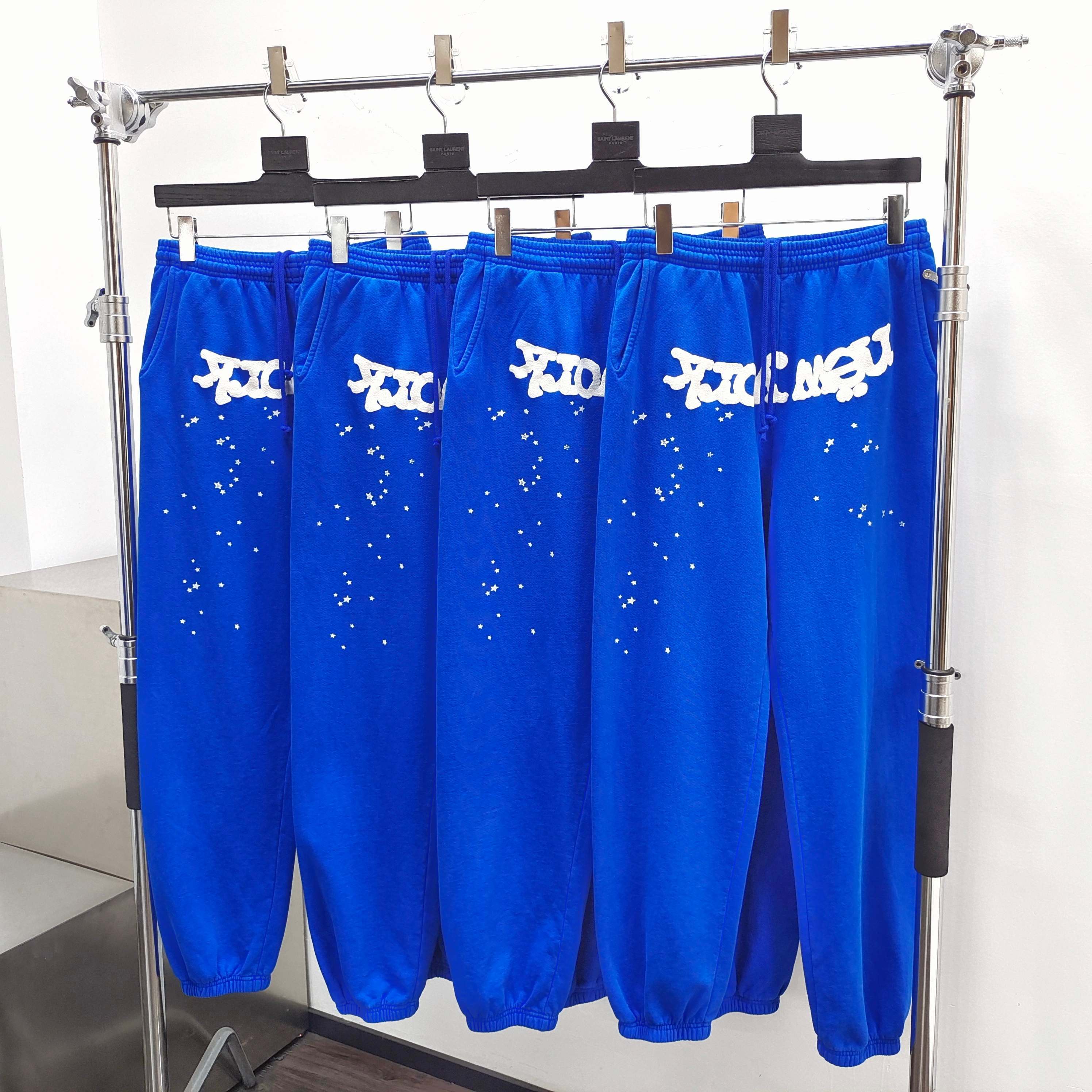 Sp5der OG Web V2 Away Sweatpant Blue / White #B4588-SP
