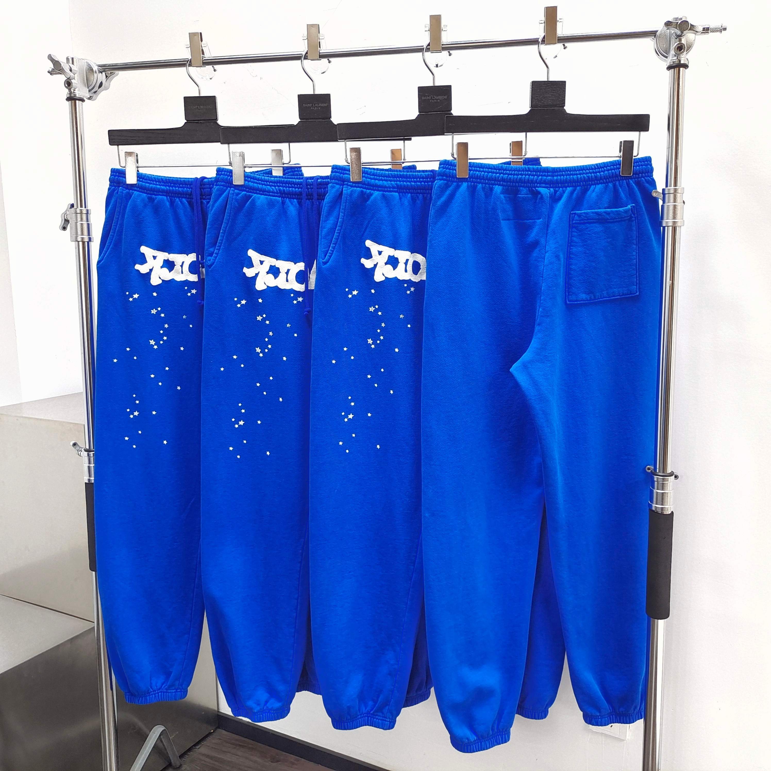Sp5der OG Web V2 Away Sweatpant Blue / White #B4588-SP